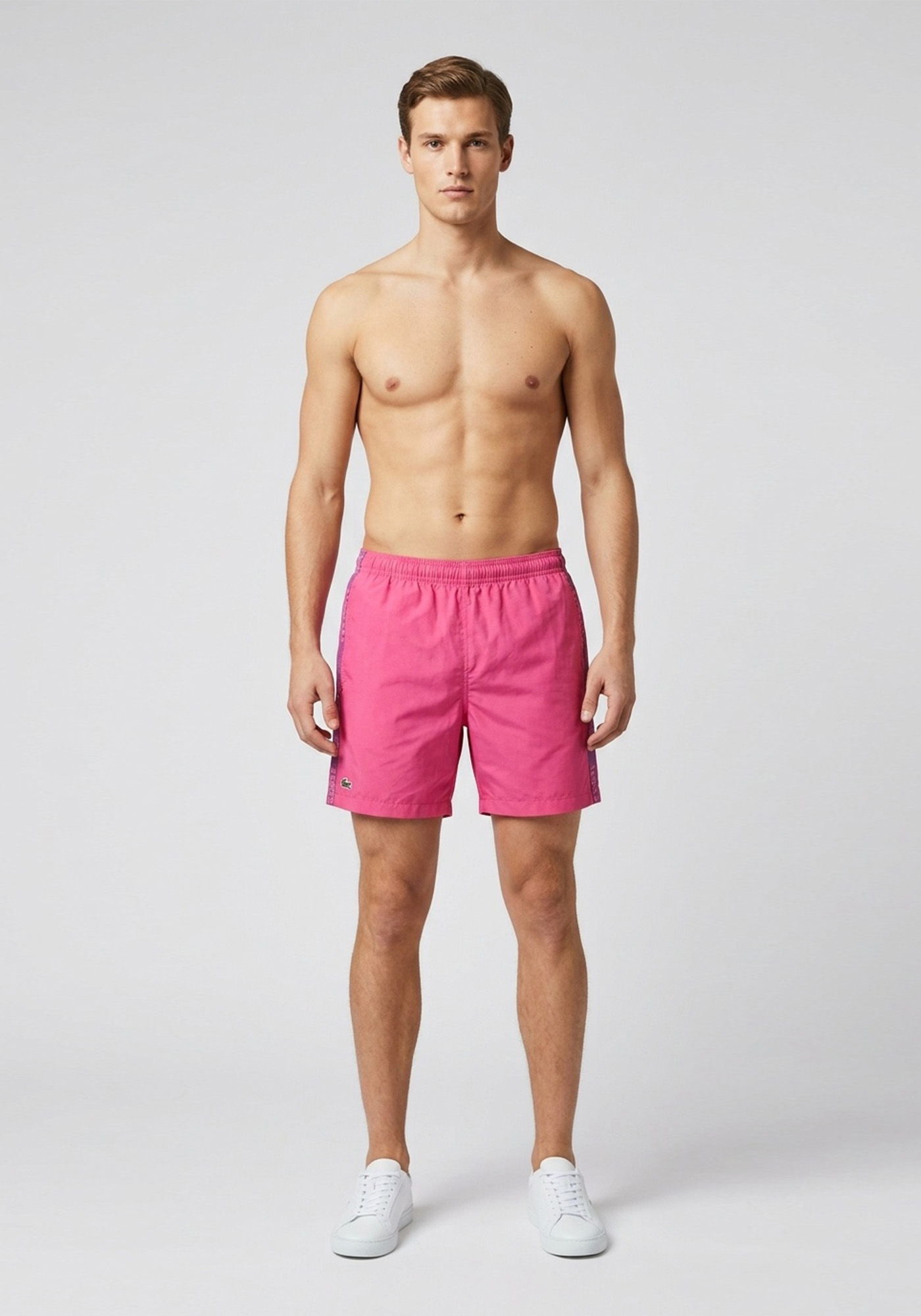 Lacoste Μαγιο Band - MH1483 B14 Pink φωτογραφία