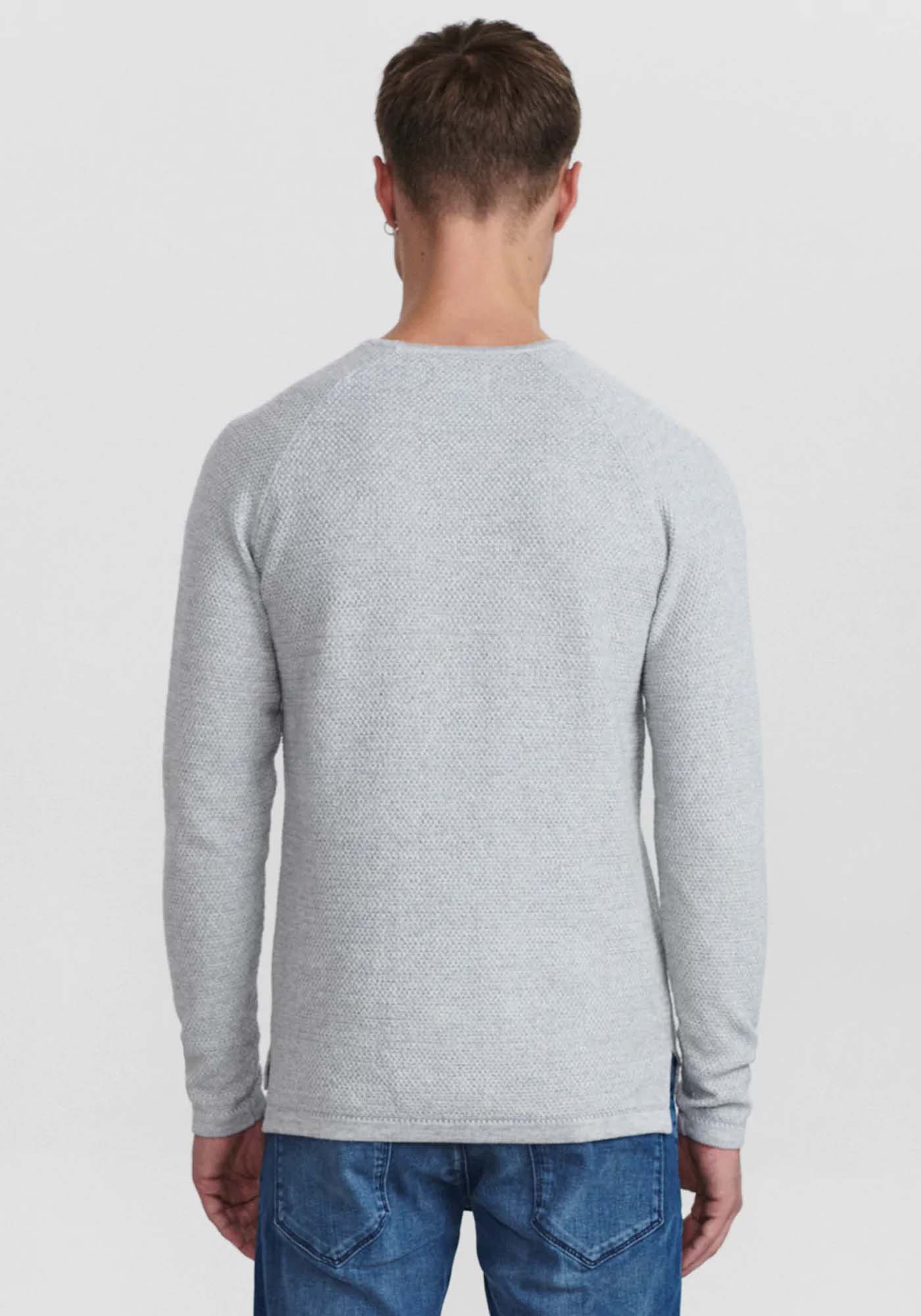 GABBA Πλεκτή μπλούζα της σειράς Lamp - 2190500115 891 Grey Mel φωτογραφία