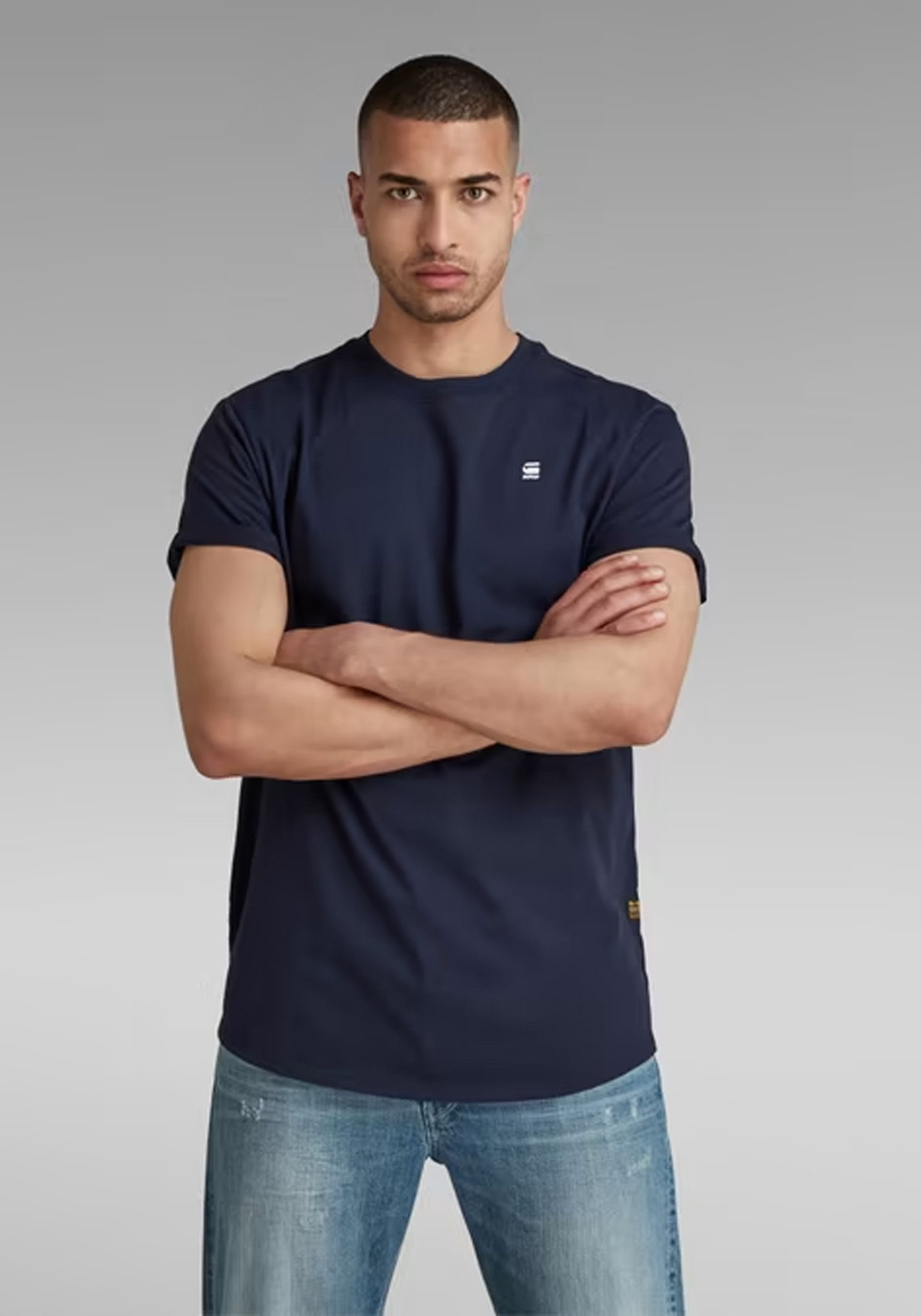 G-Star T Shirt της σειράς Lash - D16396 B353 6067 Sartho Blue