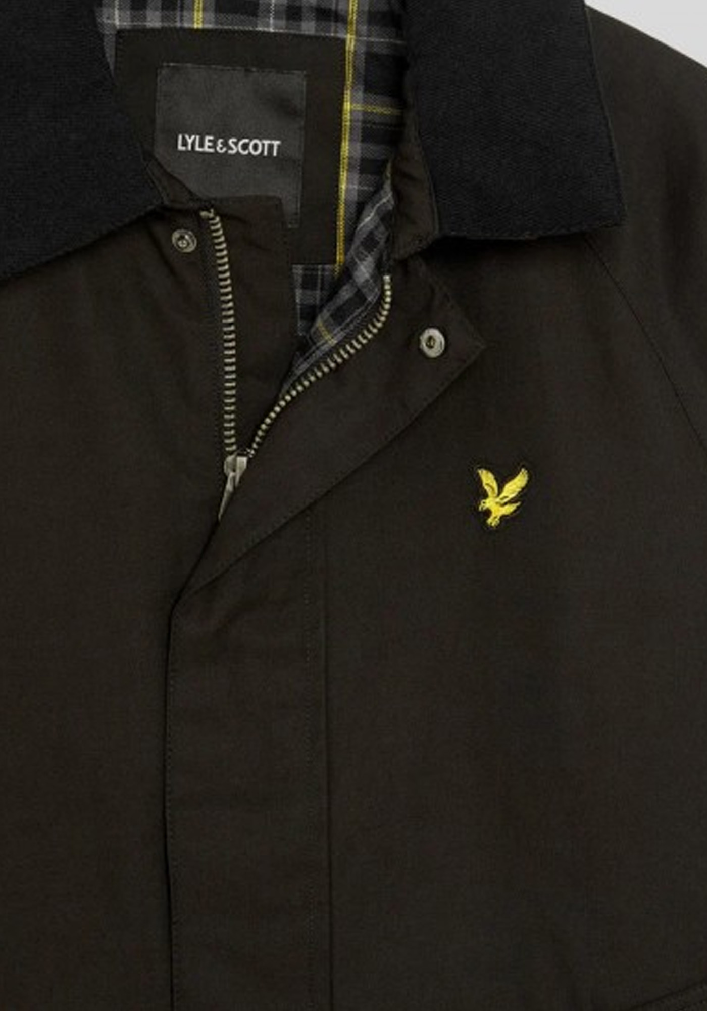 Lyle & Scott Μπουφάν της σειράς Tartan - JK2308V Z865 Jet Black φωτογραφία