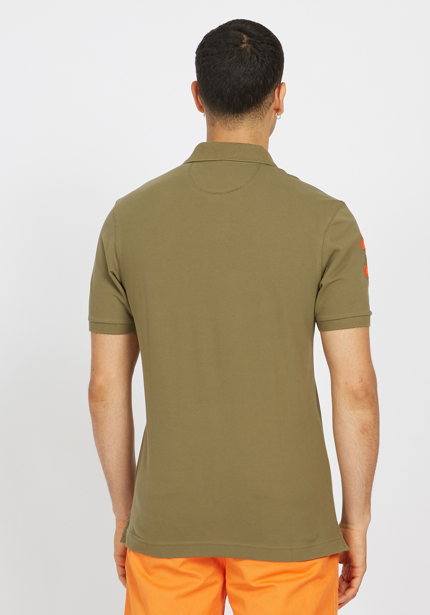 La Martina Κοντομάνικη Polo της σειράς Man Polo - VMP300 PK001 03116 Burnt Olive