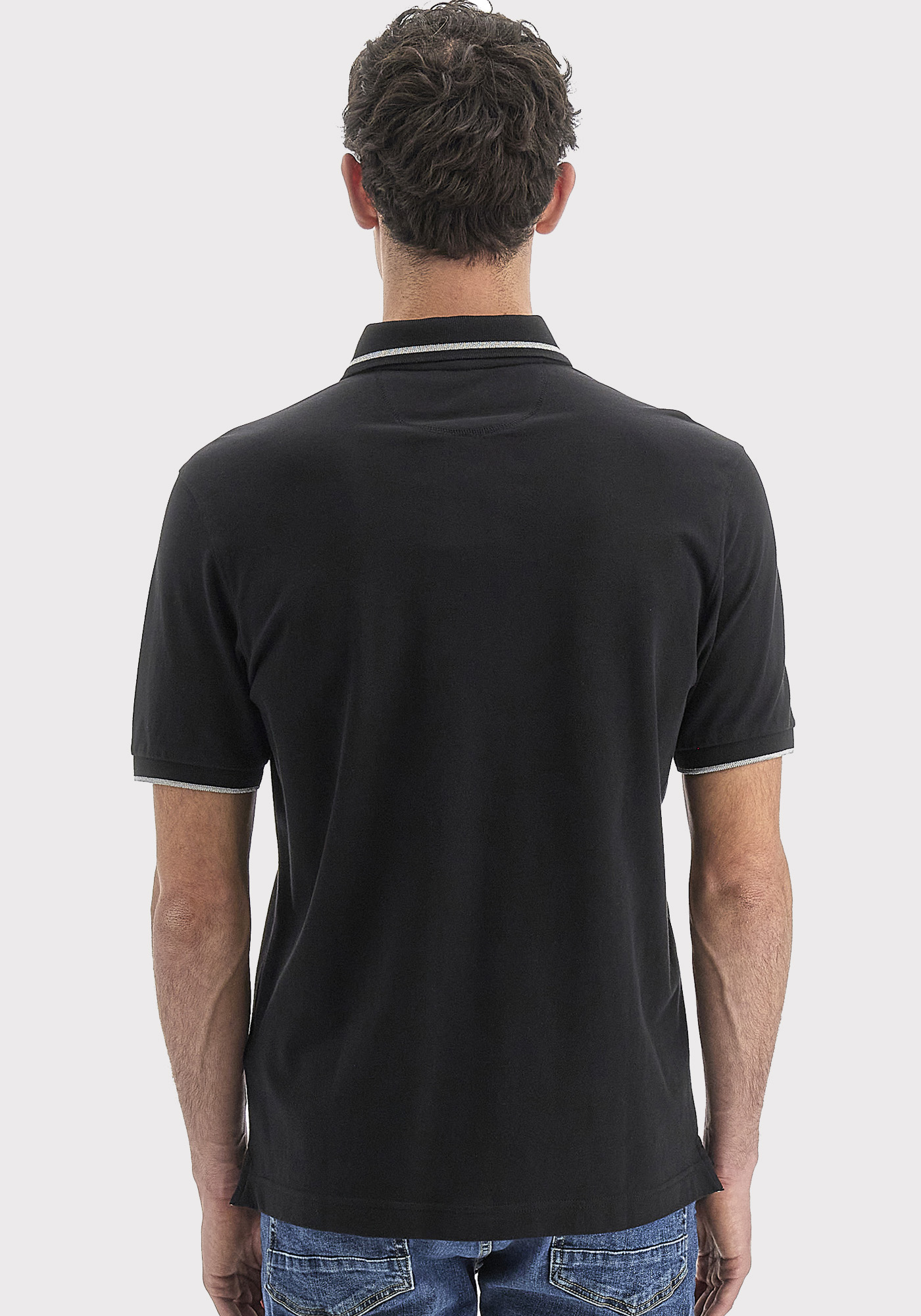 La Martina Polo της σειράς Man Polo - VMP306 PK001 B9180 Black Silver