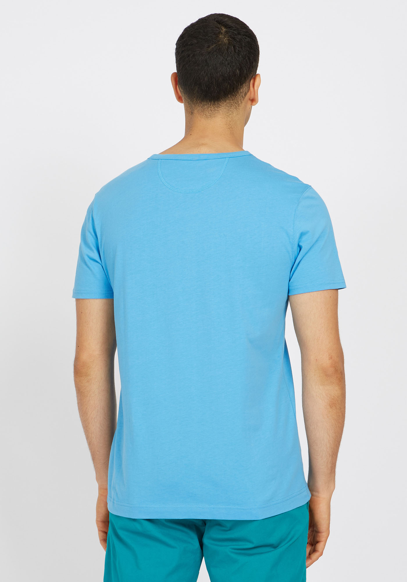 La Martina Κοντομάνικη Μπλούζα της σειράς Man T Shirt - VMR009 JS206 07033 Azure Blue