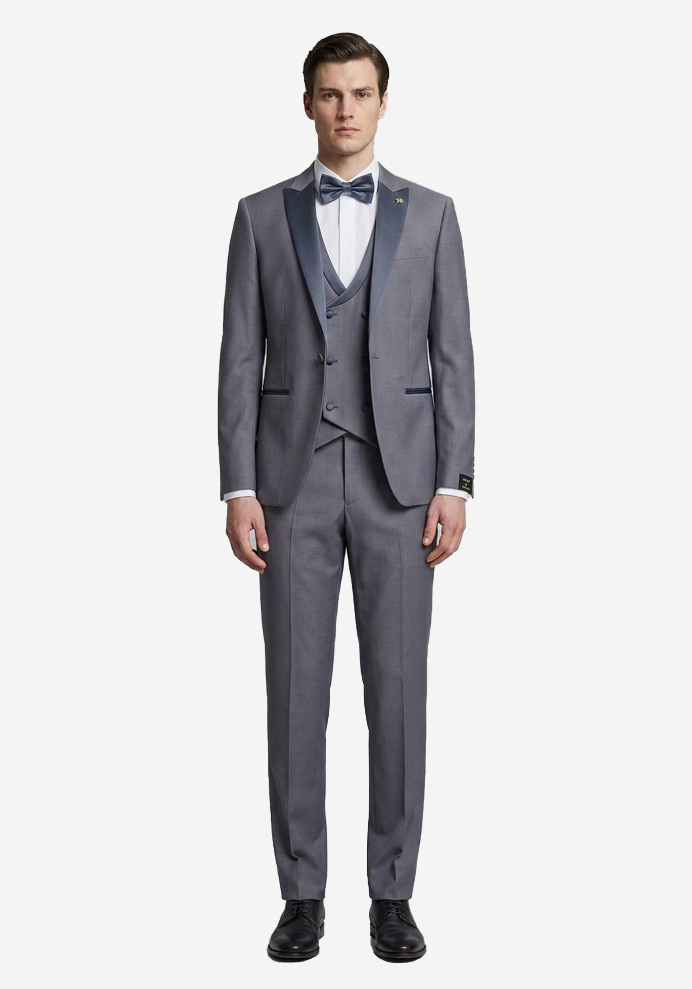 Manuel Ritz 3 Pieces Κοστούμι Smokin - 4030ARW3149 260000 94 Grey