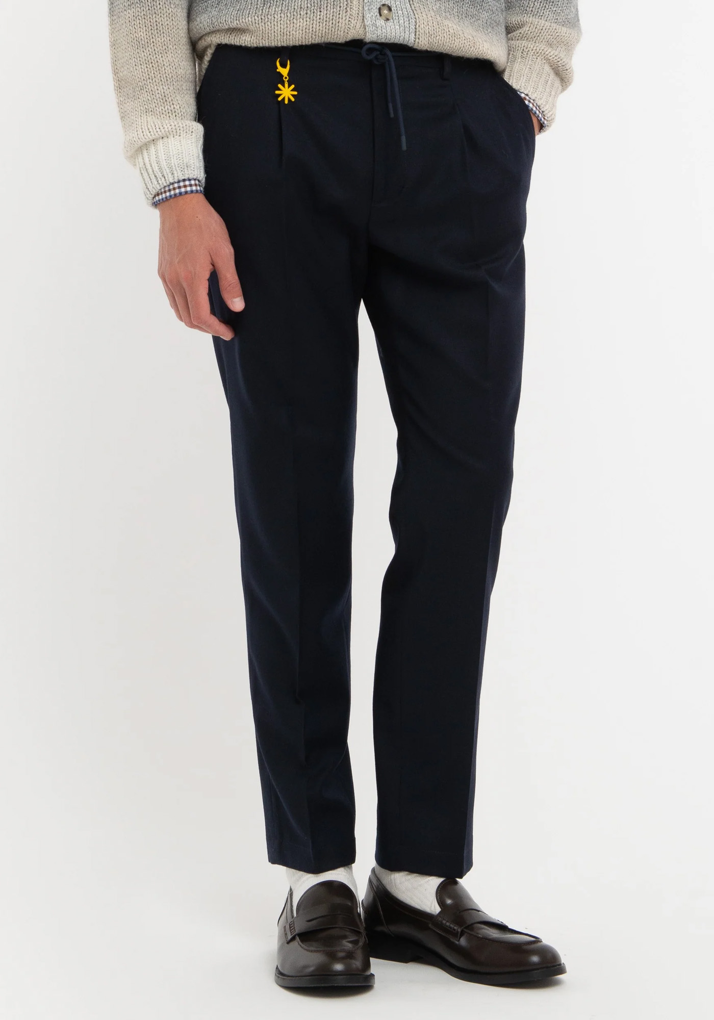 Manuel Ritz Υφασμάτινο Παντελόνι Stretch - 3932P1688MC 253760 89 Blue