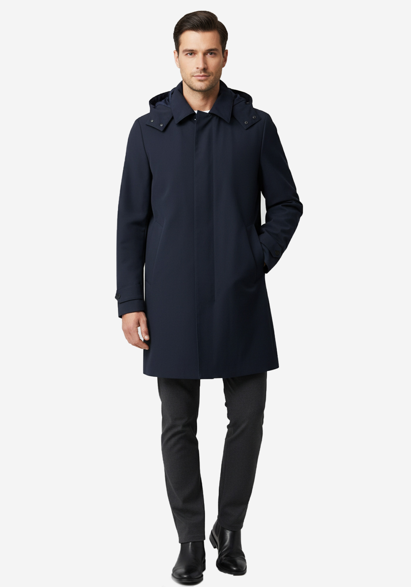 Manuel Ritz Καμπαρτίνα της σειράς Bron - 3932H8400C 253722 89 Blue φωτογραφία