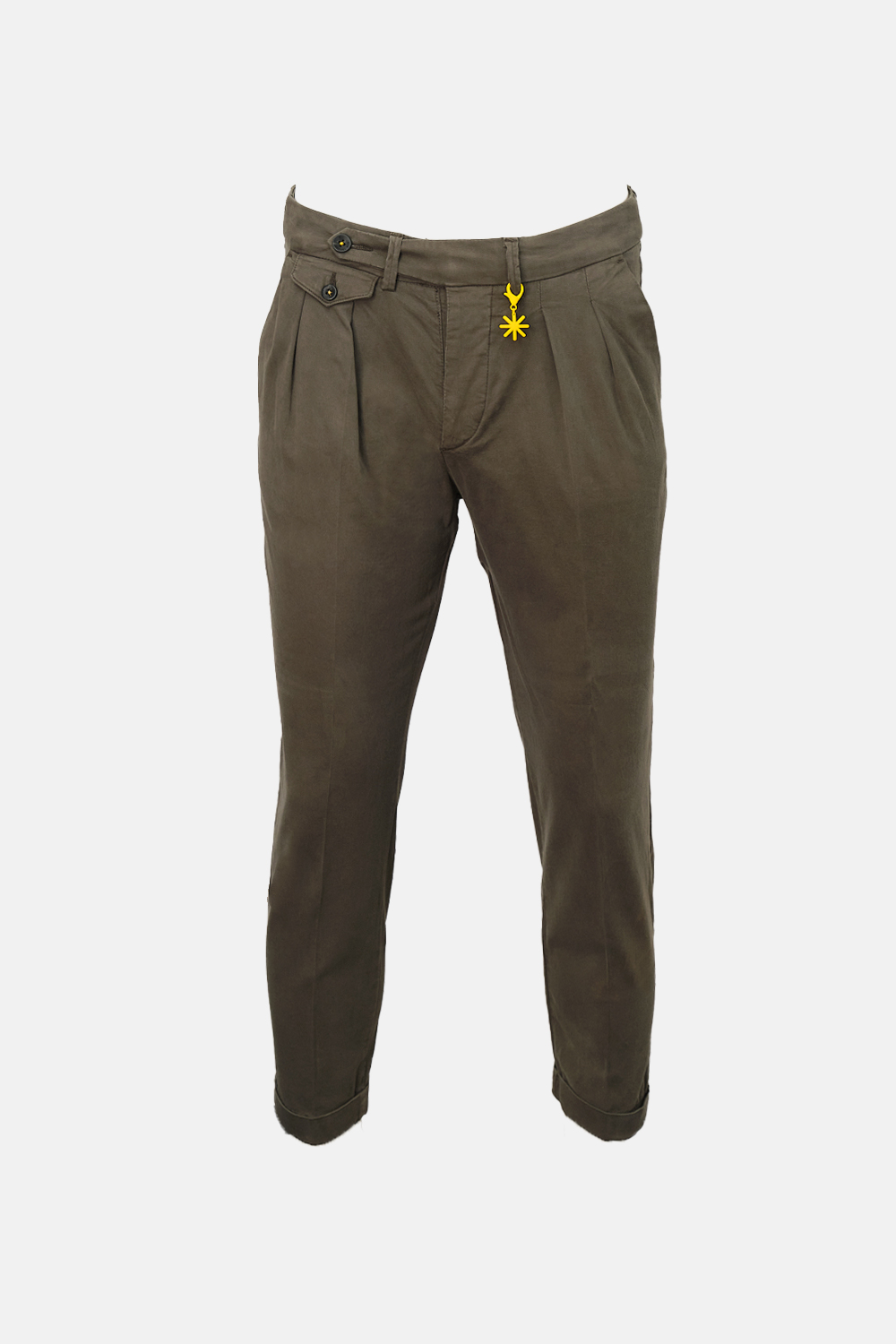 Manuel Ritz Παντελόνι της σειράς Tinto - 3832P1668TC 39 Khaki