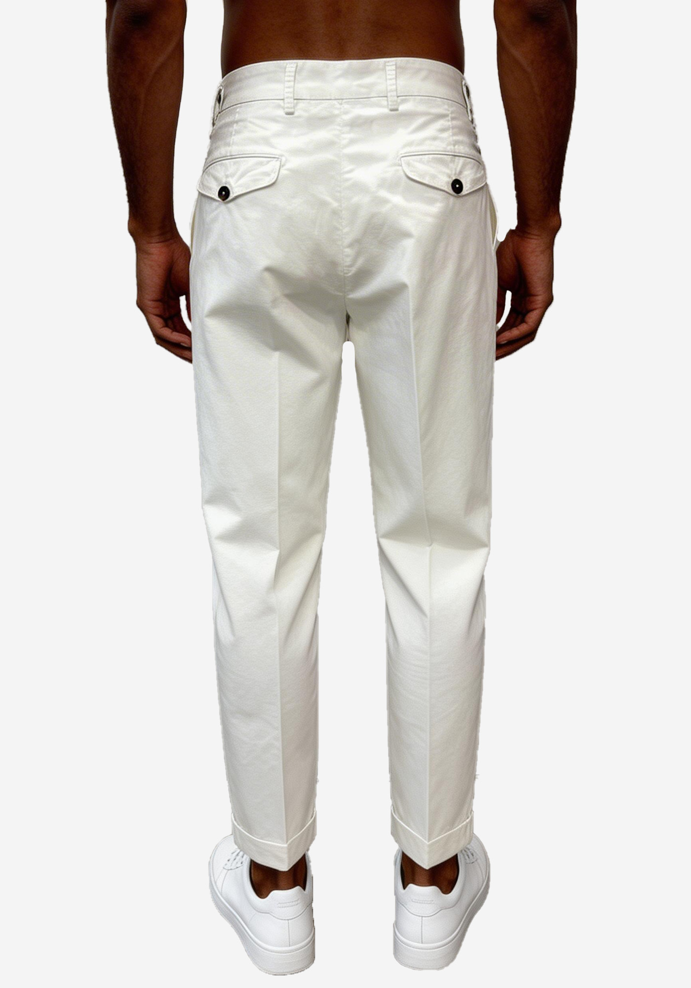 Manuel Ritz Παντελόνι της σειράς Tinto - 4032P1668TC 263290 2 White