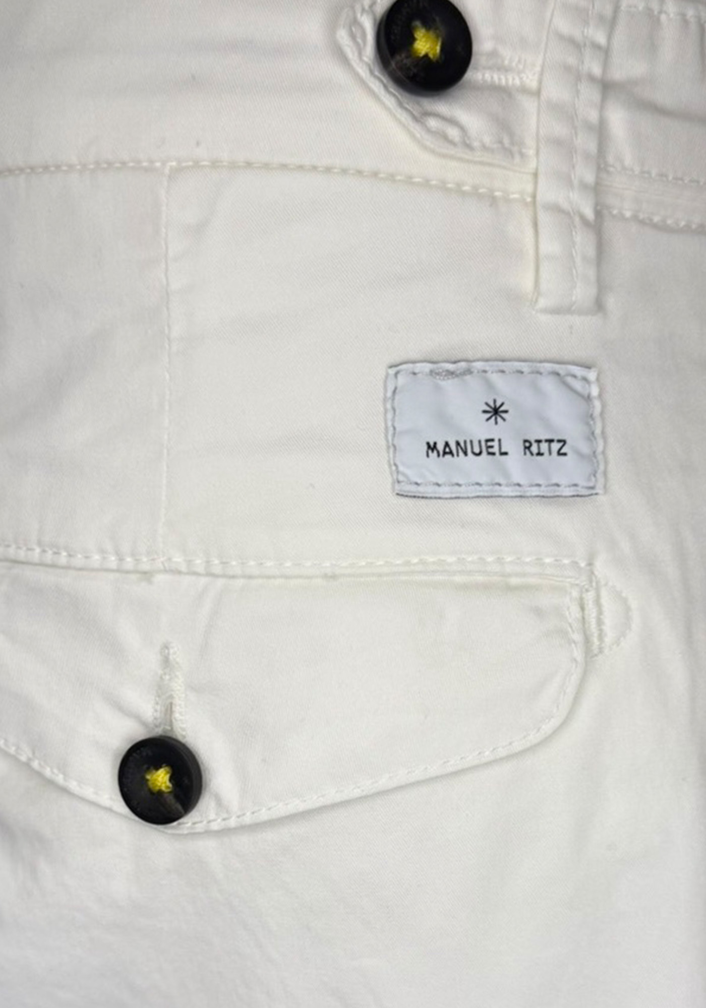 Manuel Ritz Παντελόνι της σειράς Tinto - 4032P1668TC 263290 2 White