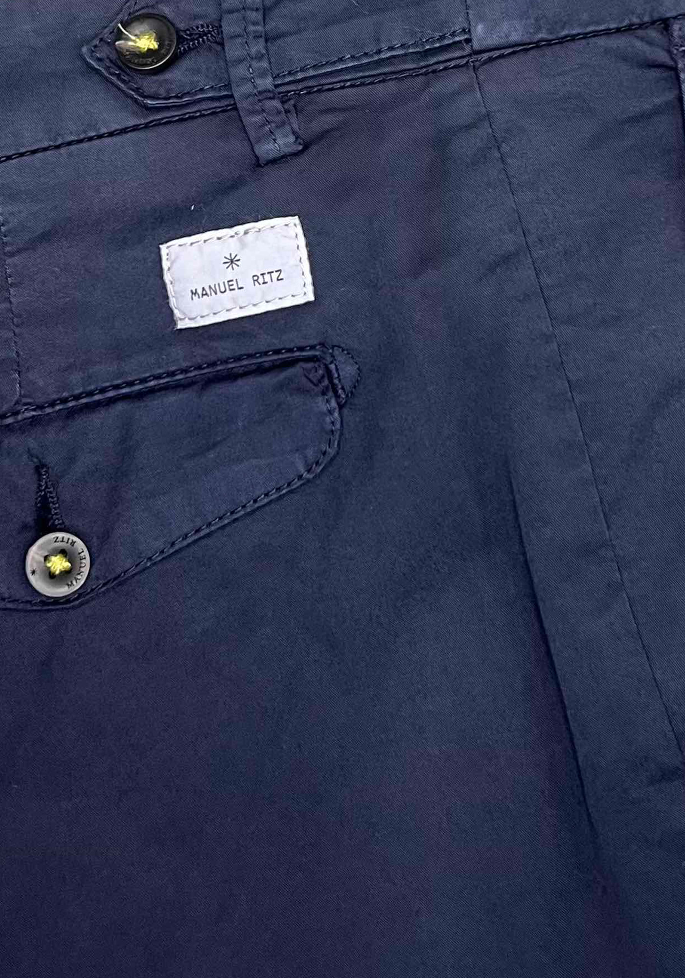 Manuel Ritz Παντελόνι της σειράς Tinto - 4032P1668TC 263290 89 Blue φωτογραφία