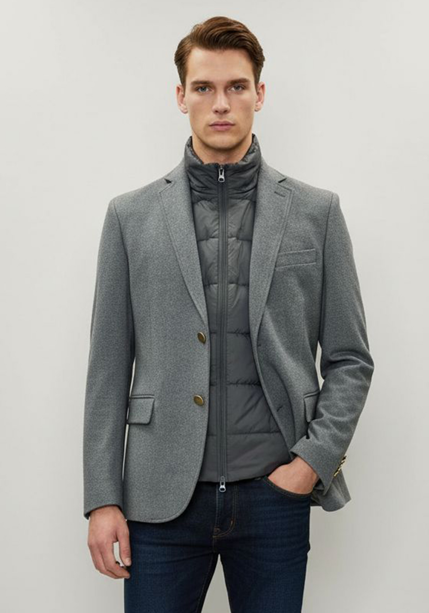 Manuel Ritz Σακάκι Hybrid - 3932G2658YC 253750 97 Grey