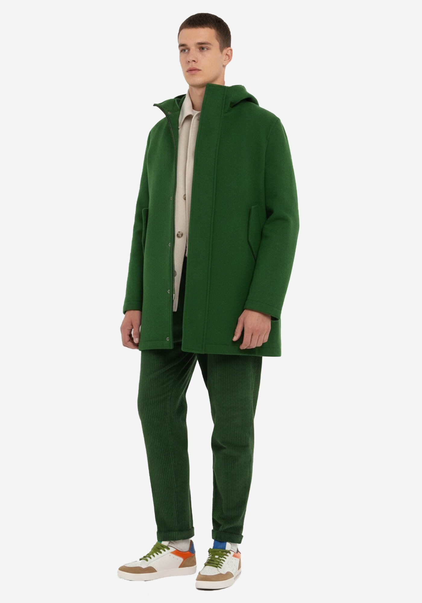 Manuel Ritz Παλτό της σειράς Parka - 3932H8317FC 253738 36 Green