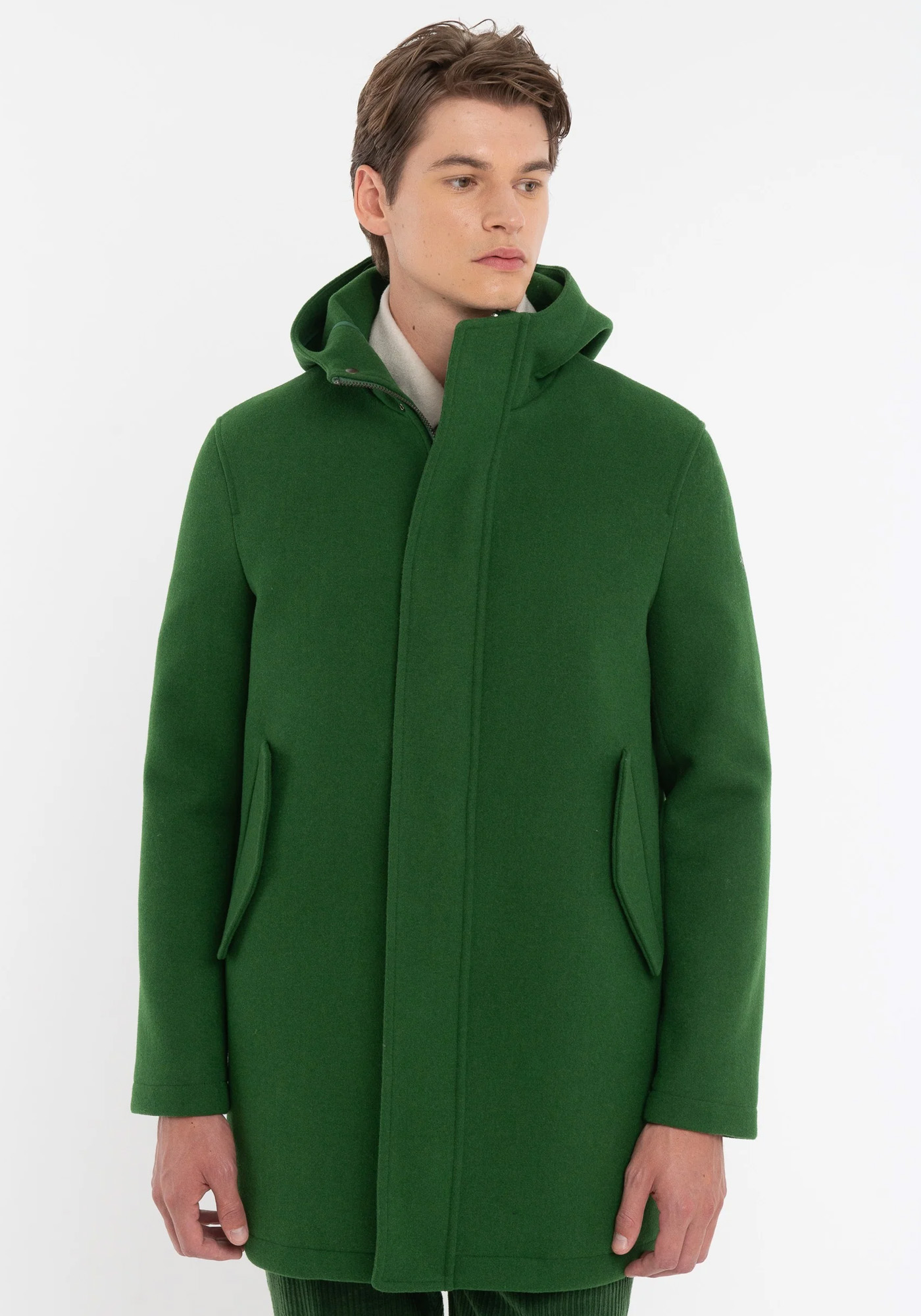 Manuel Ritz Παλτό της σειράς Parka - 3932H8317FC 253738 36 Green φωτογραφία