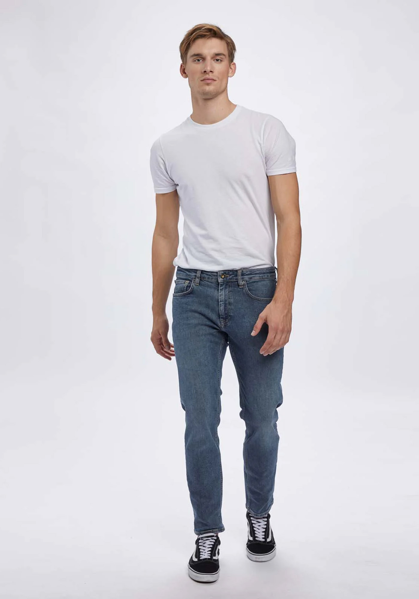 GABBA Jean Παντελόνι της σειράς Marc K4662 - 10502 5002 Mid Blue Denim