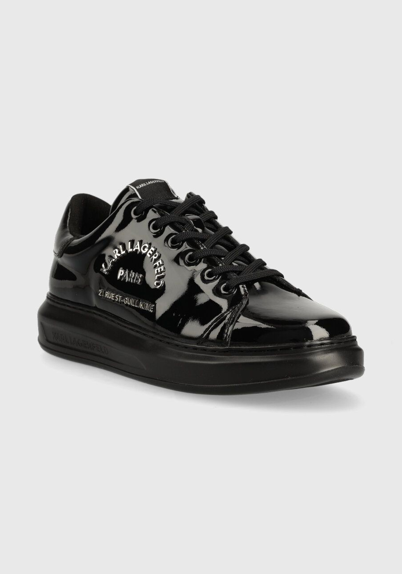 Karl Lagerfeld Sneakers της σειράς Metal Maison - KL52539S 1BP Black Patent