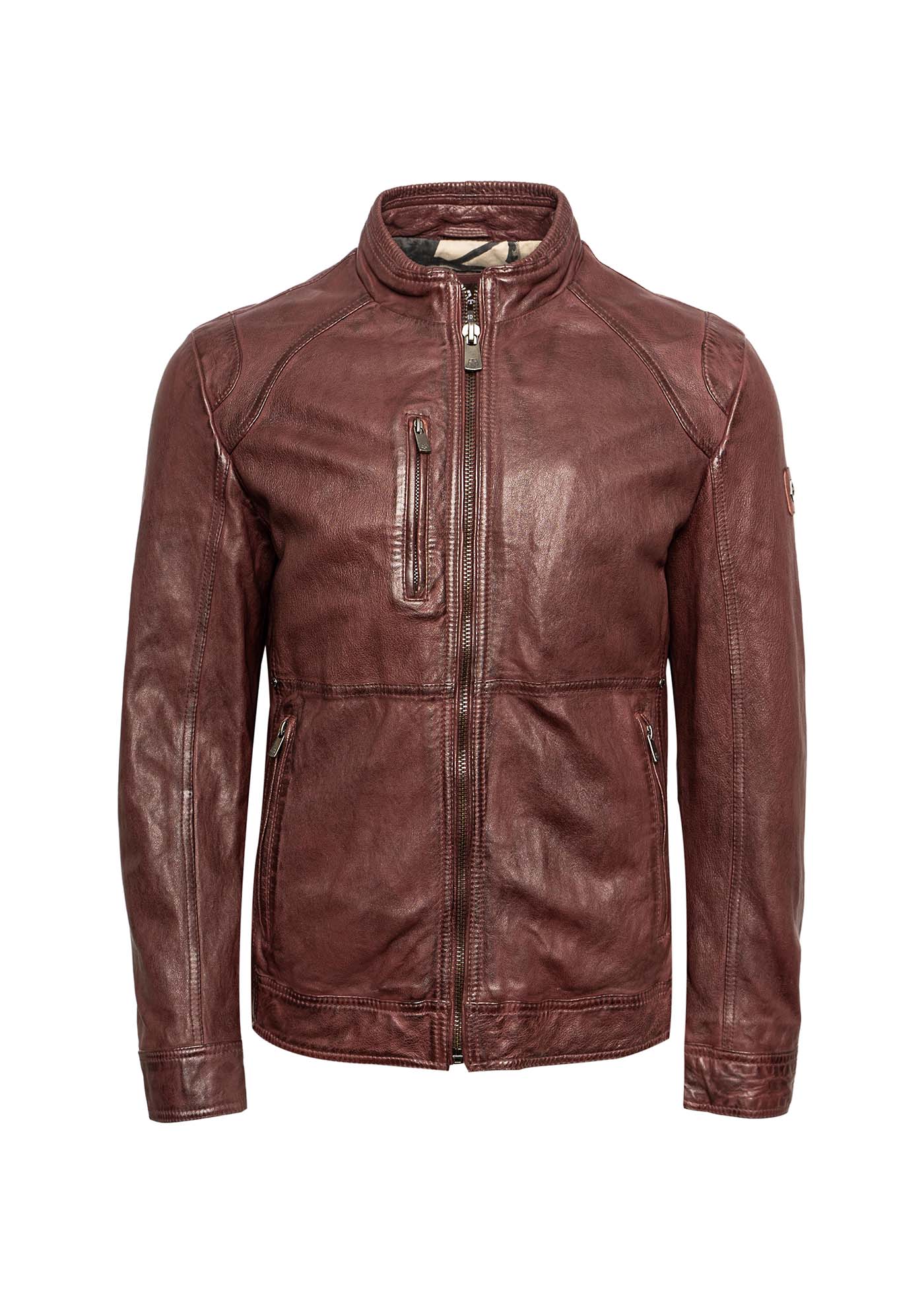 Milestone Δερμάτινο Jacket της σειράς Murano - 731059 20205 89 Wine