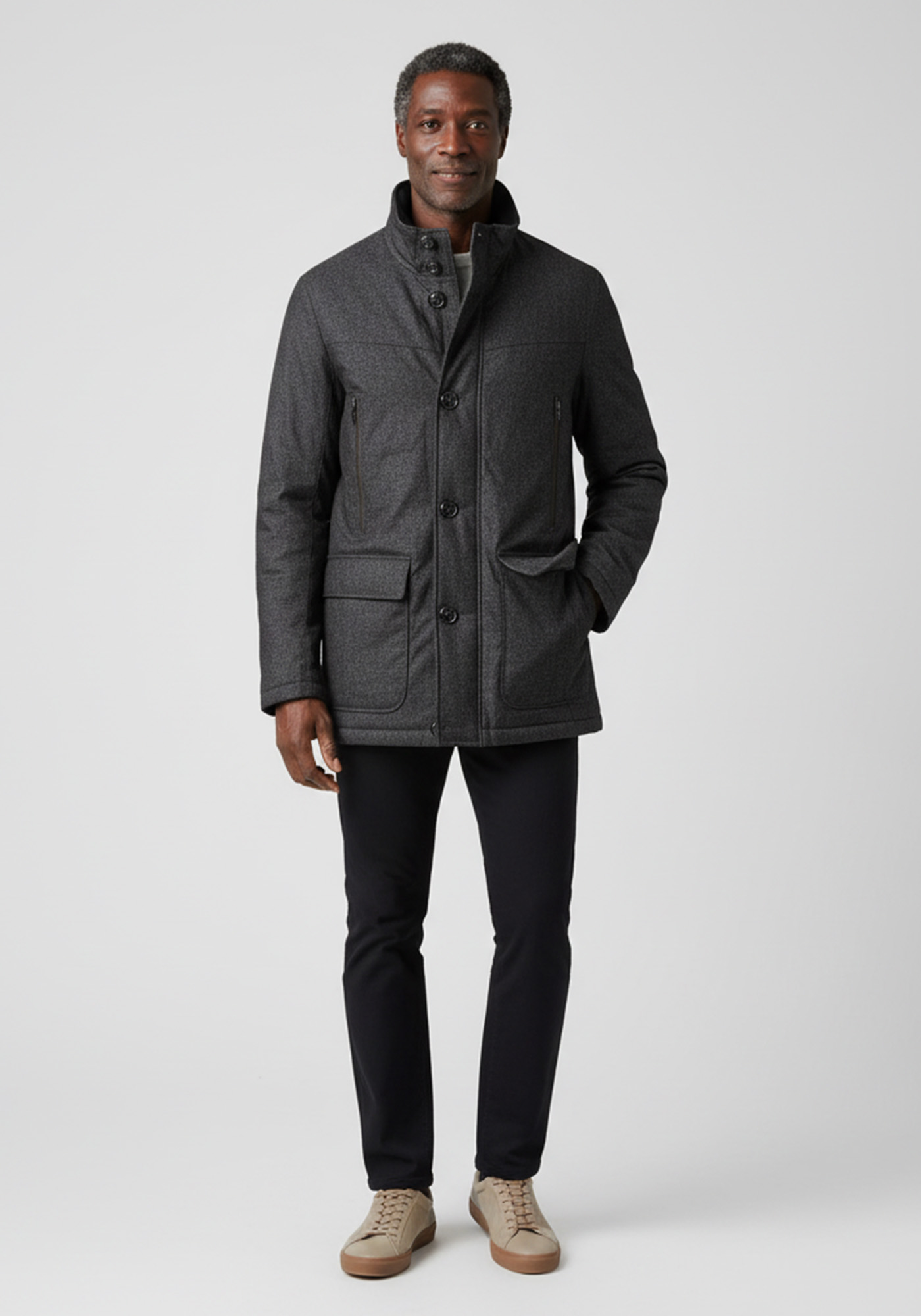 Milestone Milestone Μπουφάν της σειράς Dope - 530329 10405 1 79 Brown Grey