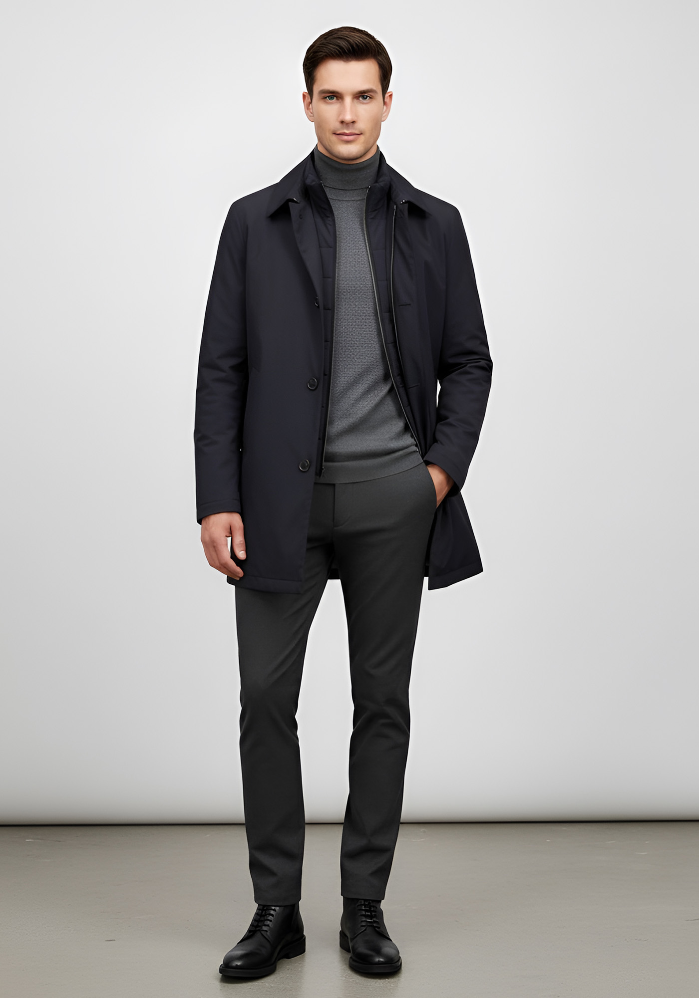 Milestone Milestone Μπουφάν της σειράς MS Manhattan - 510437 60560 39 Navy