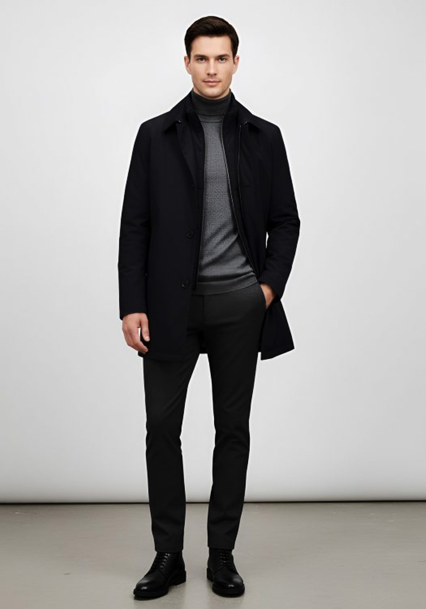 Milestone Milestone Μπουφάν της σειράς MS Manhattan - 510437 60560 99 Black