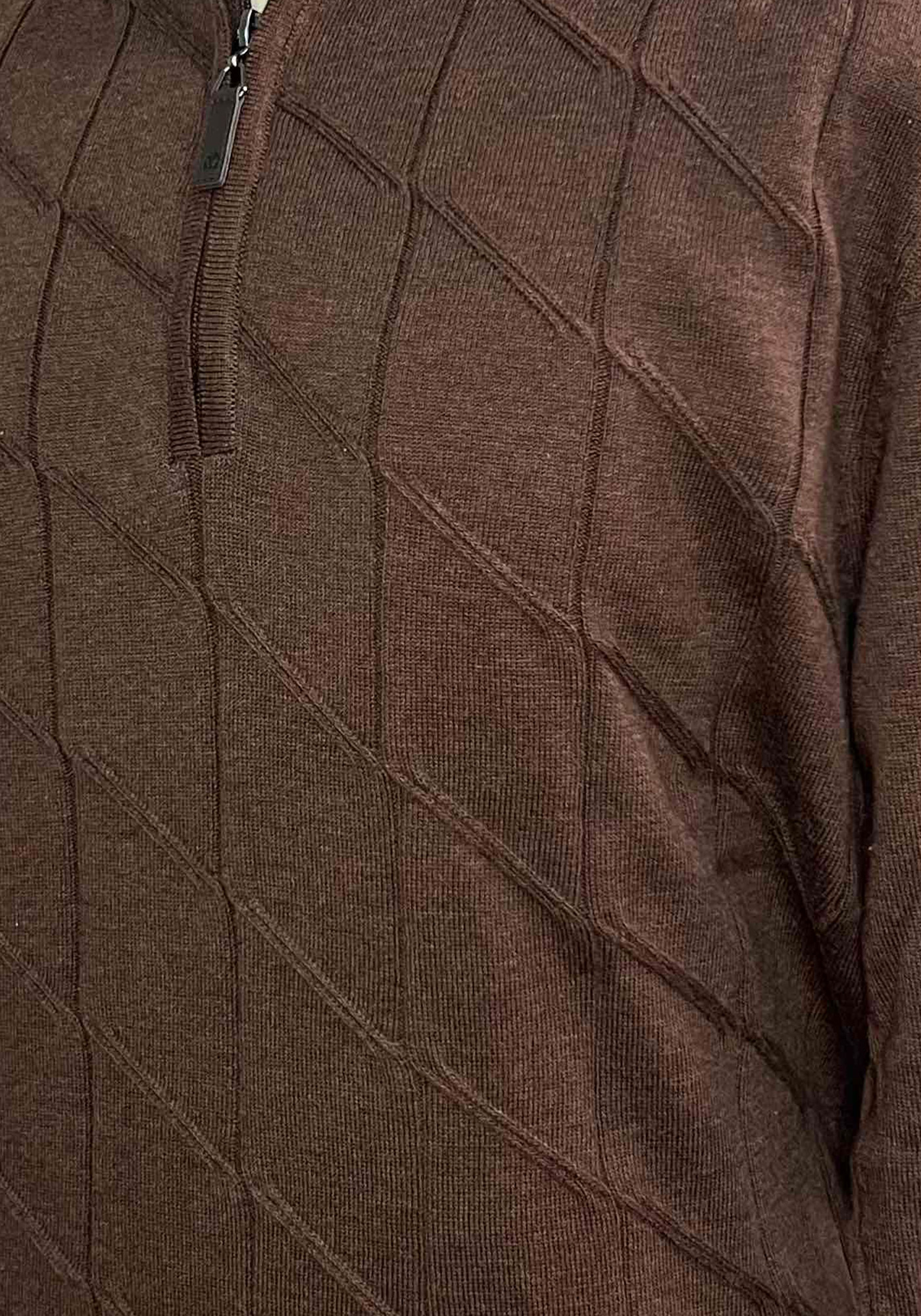 Monte Napoleone Half-Zip της σειράς Lupetto - 252 40 3325 4312 3 Brown φωτογραφία