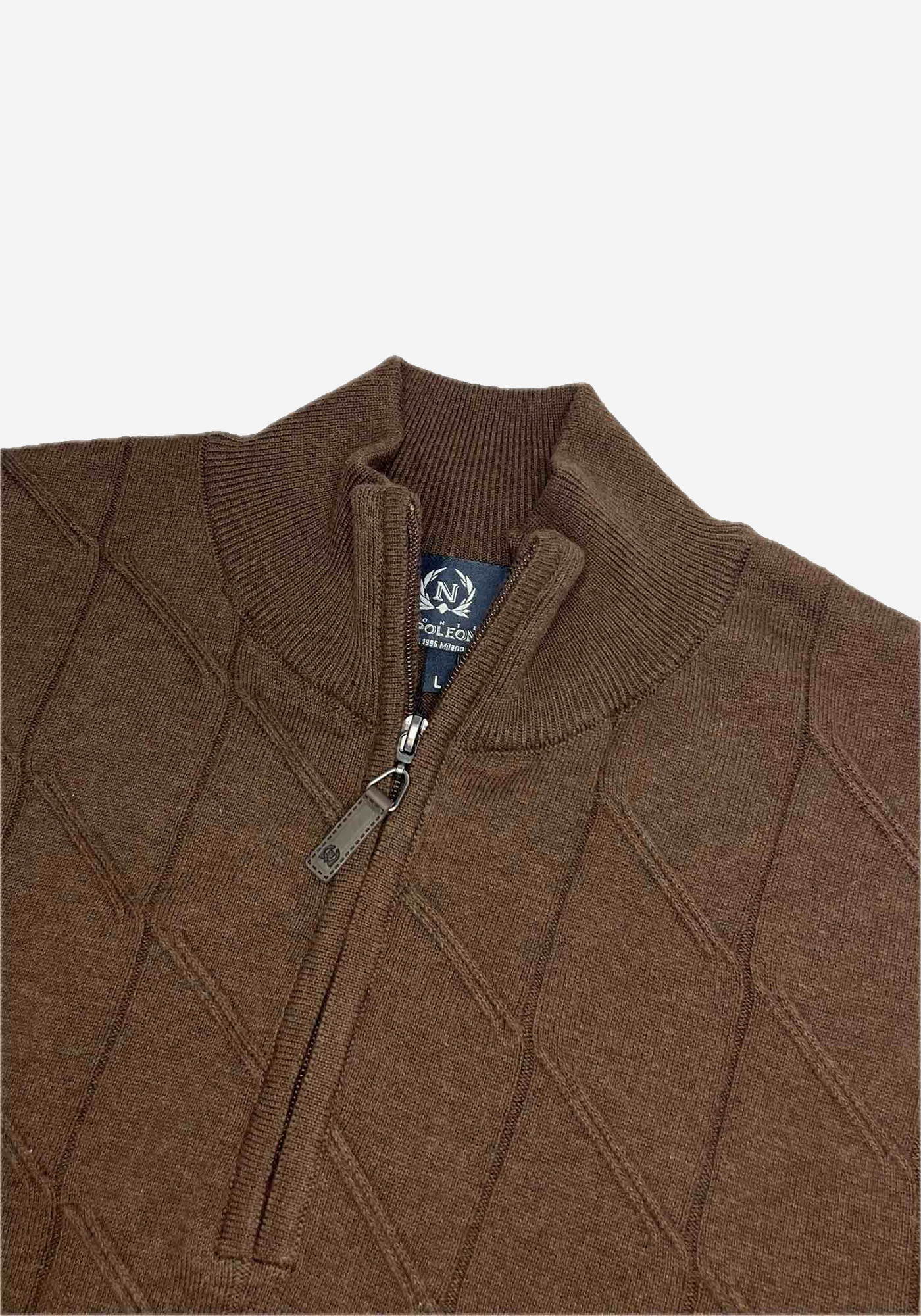 Monte Napoleone Half-Zip της σειράς Lupetto - 252 40 3325 4312 3 Brown φωτογραφία