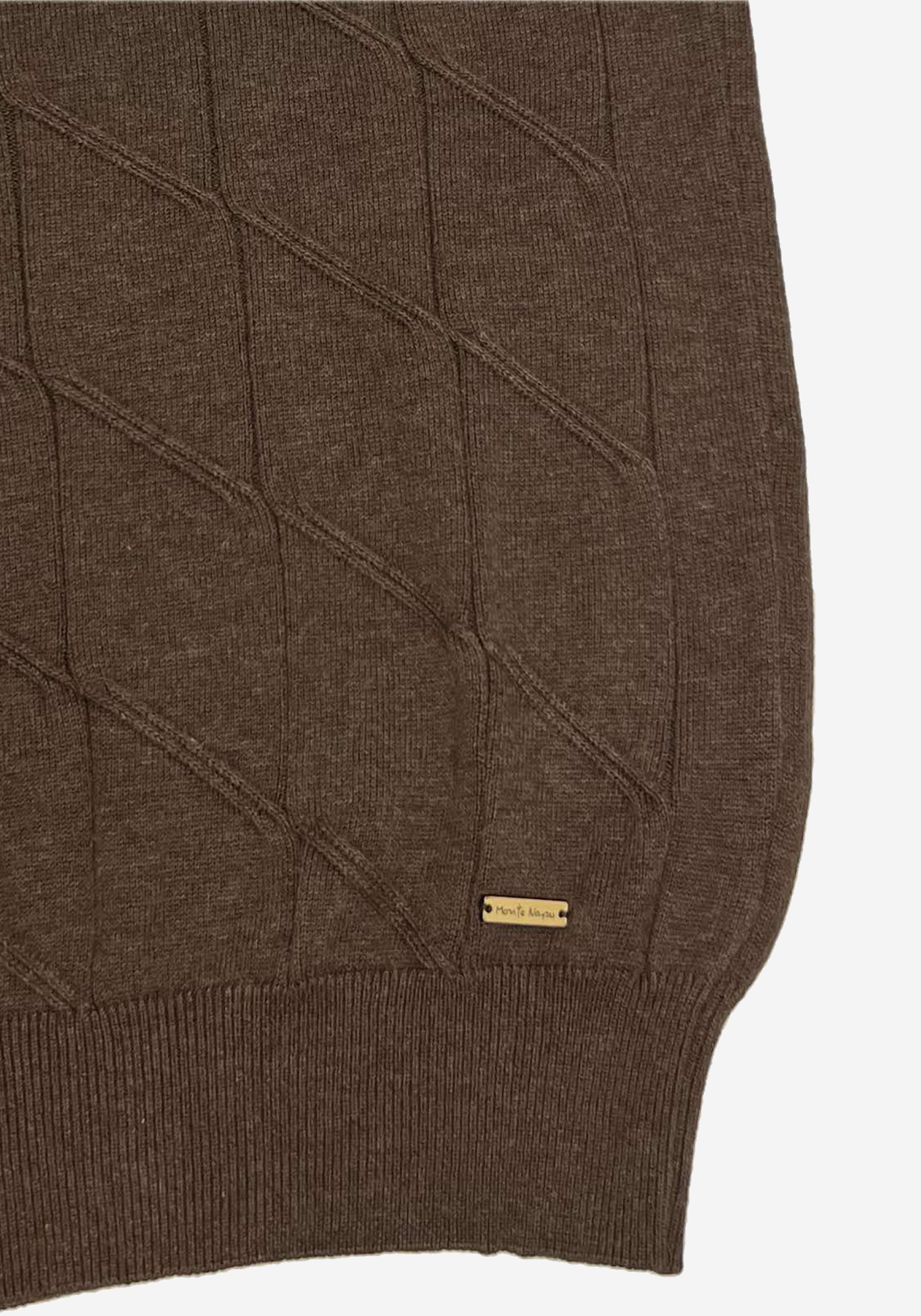 Monte Napoleone Half-Zip της σειράς Lupetto - 252 40 3325 4312 3 Brown φωτογραφία