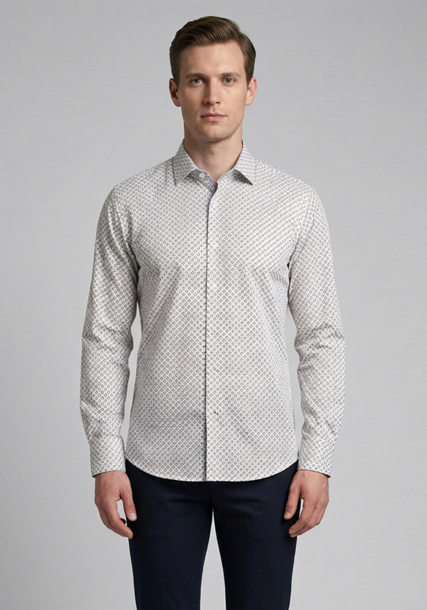 Monte Napoleone Πουκάμισο Rex - 261 32 3265 3169 1