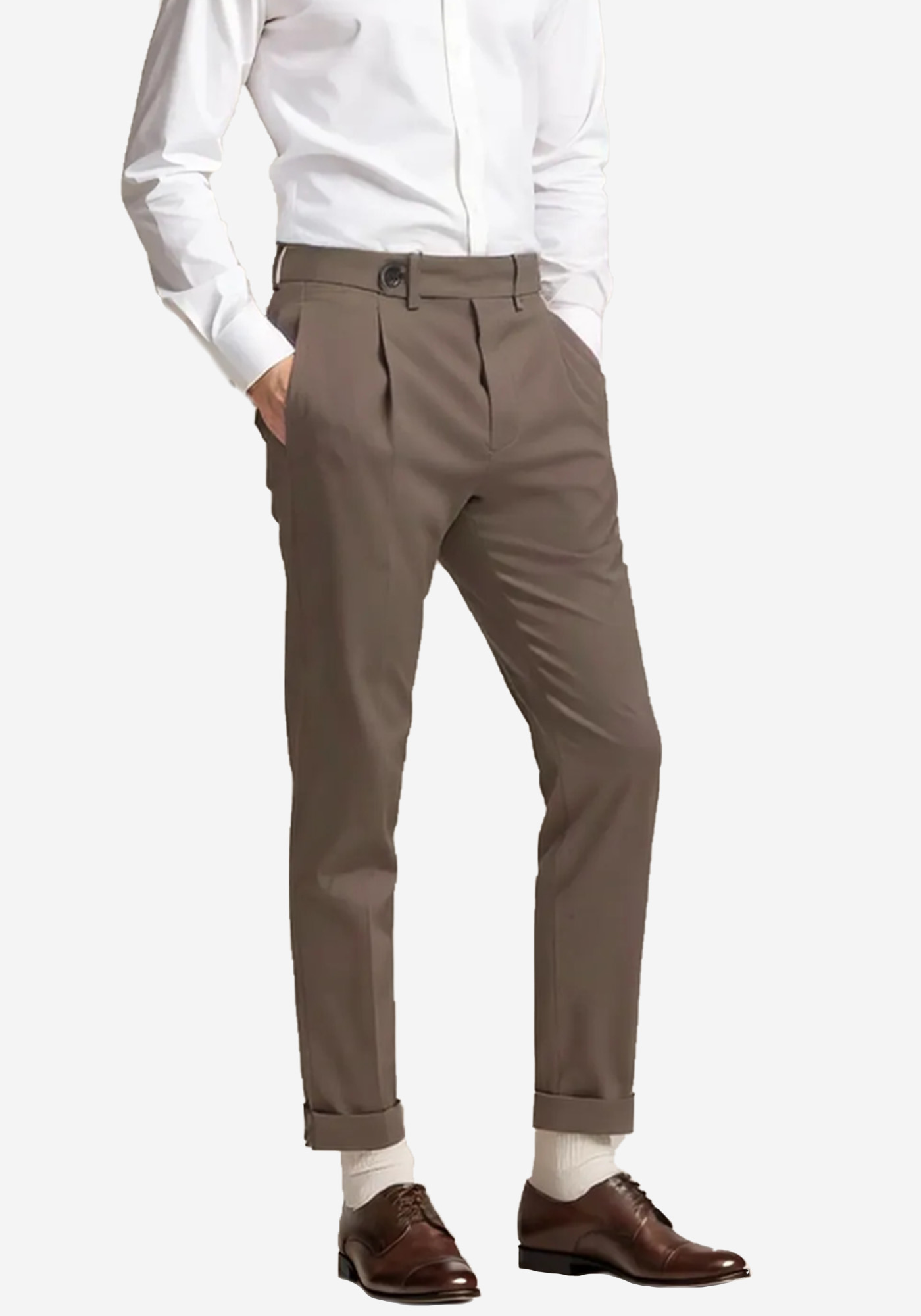 Monte Napoleone Monte Napoleone Παντελόνι της σειράς Chino - 252 62 3650 6204 2 Bez