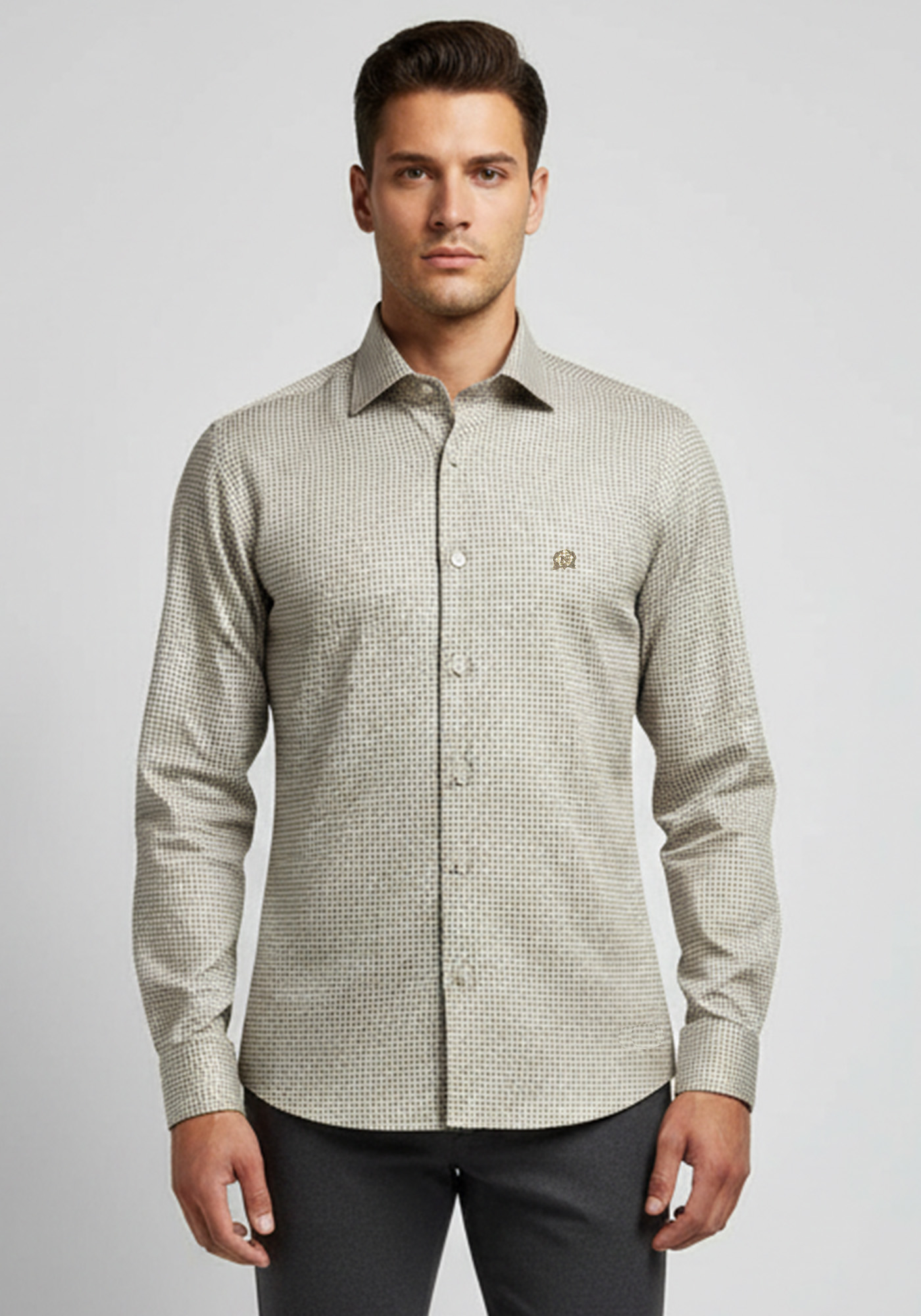 Monte Napoleone Πουκάμισο της σειράς Rex - 252 32 3055 3083 1 Bez