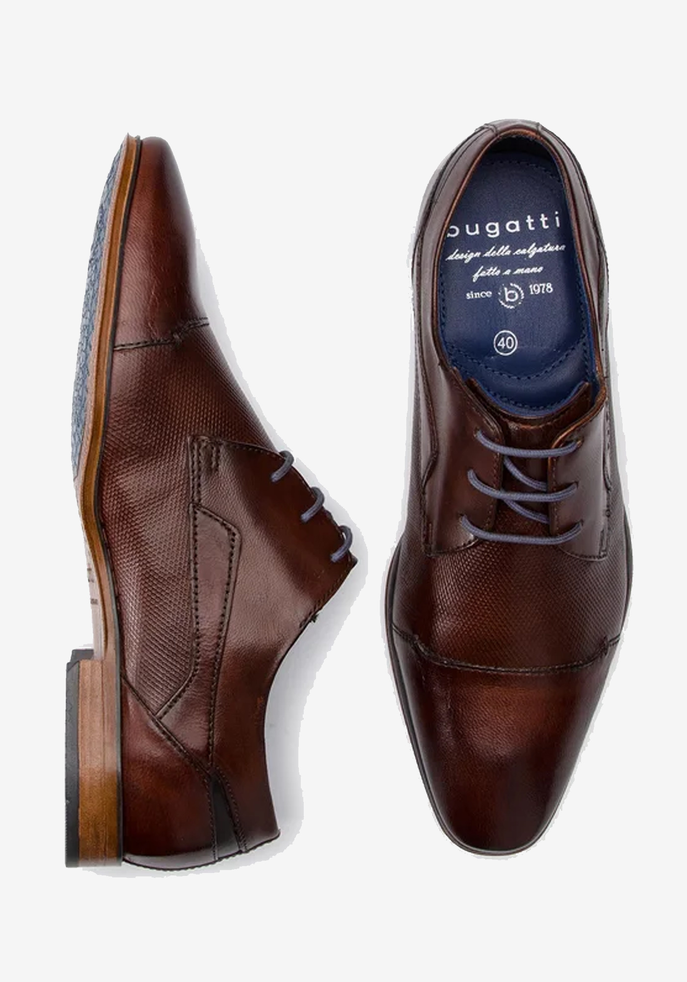 Bugatti Business Παπούτσια της σειράς Morino - 311 42010 3500 6000 Brown φωτογραφία