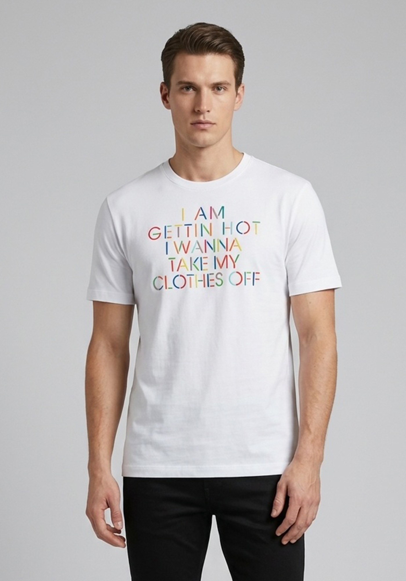 Moschino Μπλούζα Colors - M 4 508 05 E 1257 A00 White