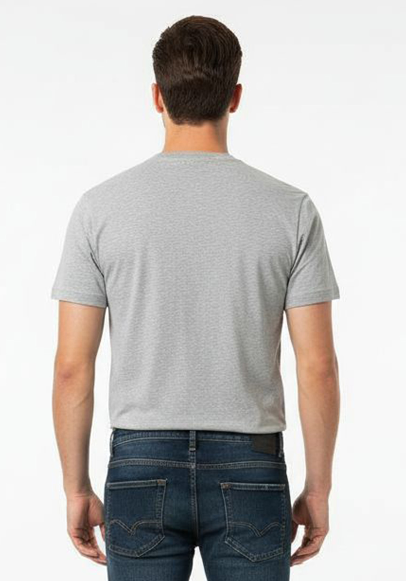 Moschino T shirt της σειράς Peace - M 7 246 03 E 1033 B588 Grey