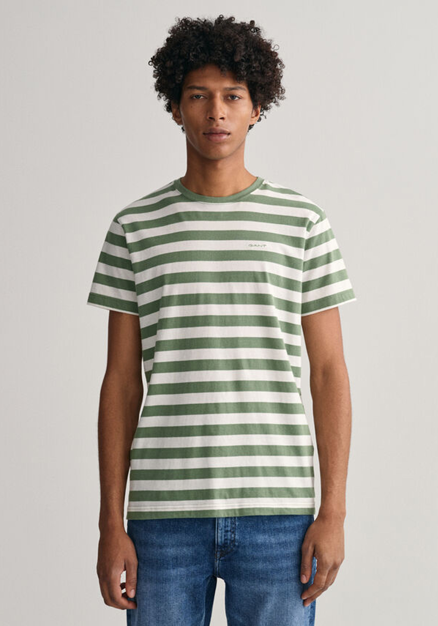 GANT Μπλούζα της σειράς Multi Striped - 2003169 362 Kalamata Green
