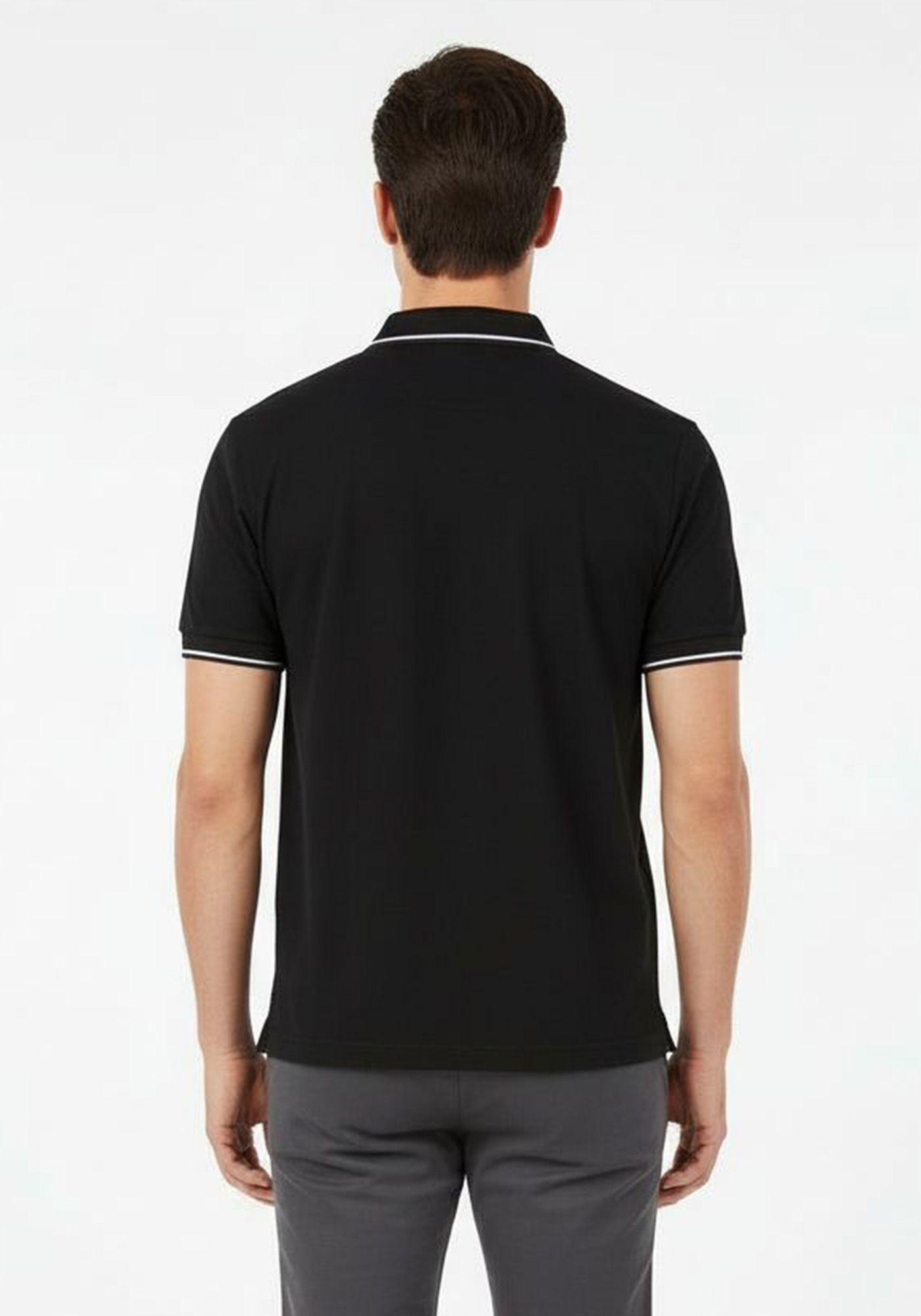 Nino Marini Polo Tshirt της σειράς Basic - 41433 00035 Black