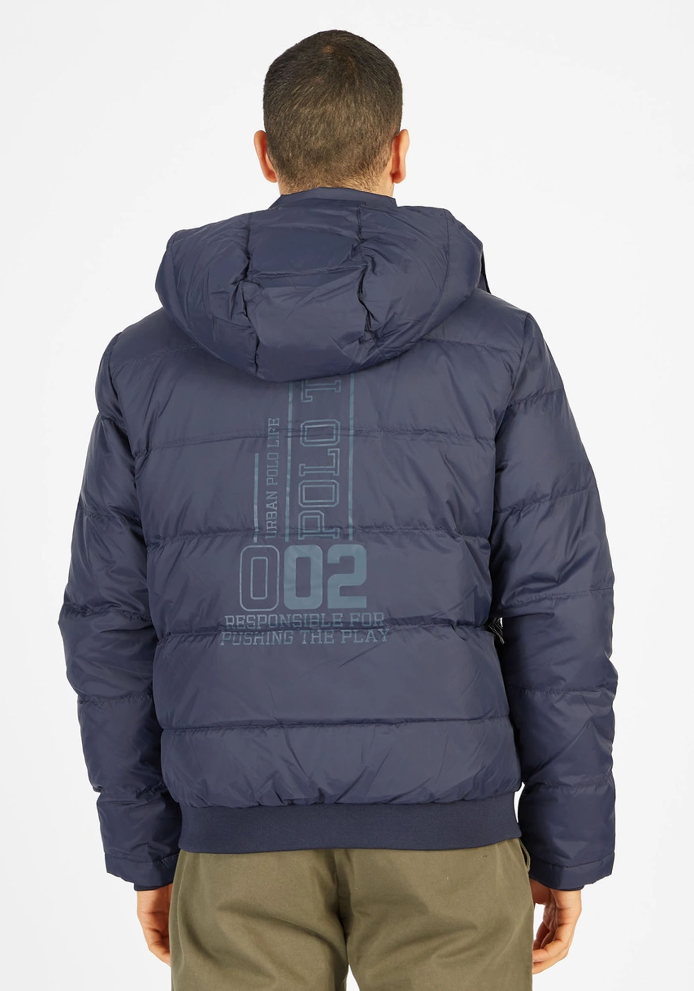 La Martina Μπουφάν της σειράς Outdoor - UMO602 PA003 07017 Navy