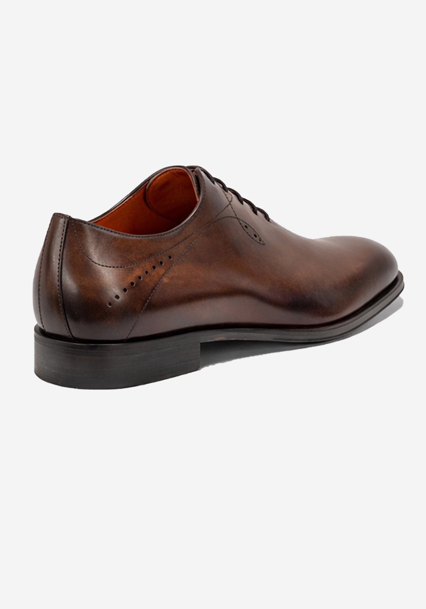 Perlamoda Δερμάτινα Παπούτσια της σειράς One Cut - Τ687 Brown φωτογραφία