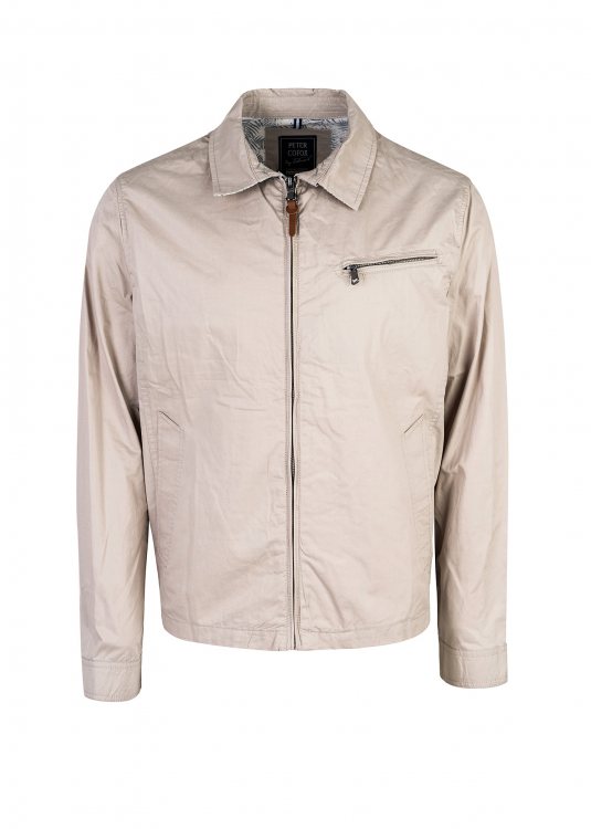 Peter Cofox Καλοκαιρινό Jacket της σειράς Blouson - 310242 012 Ecru