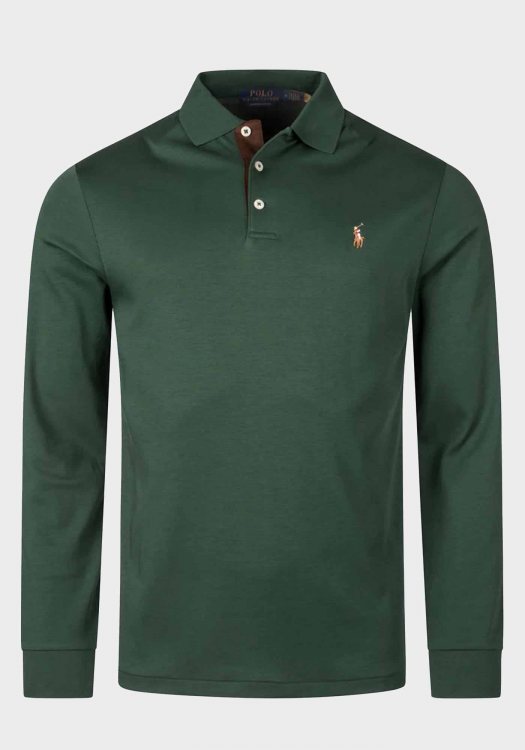 Polo Ralph Lauren Polo Μπλούζα της σειράς Soft Cotton Polo - 710671785 044 Green