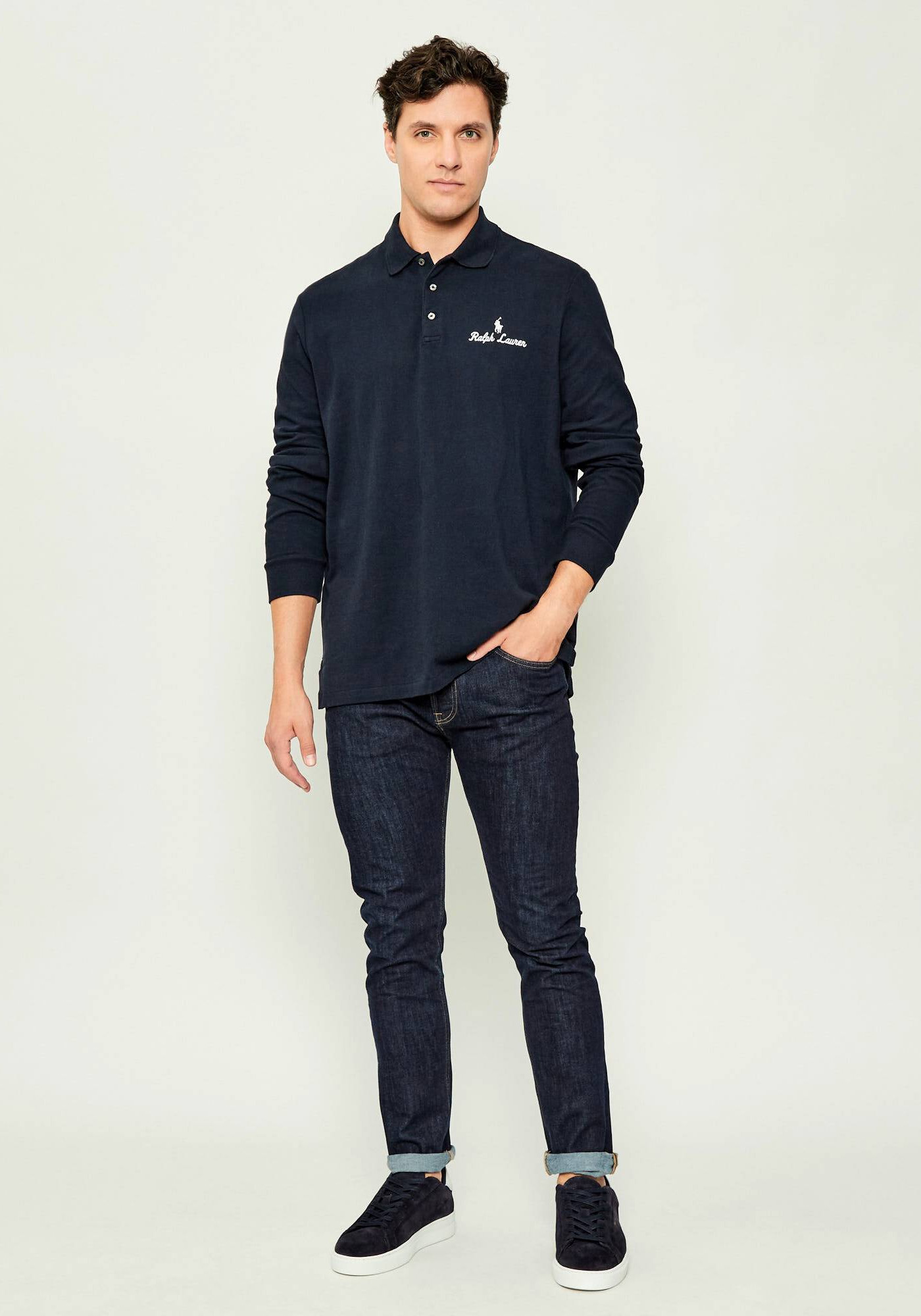 Polo Ralph Lauren Polo της σειράς Pony - 710981372 002 Dark Navy