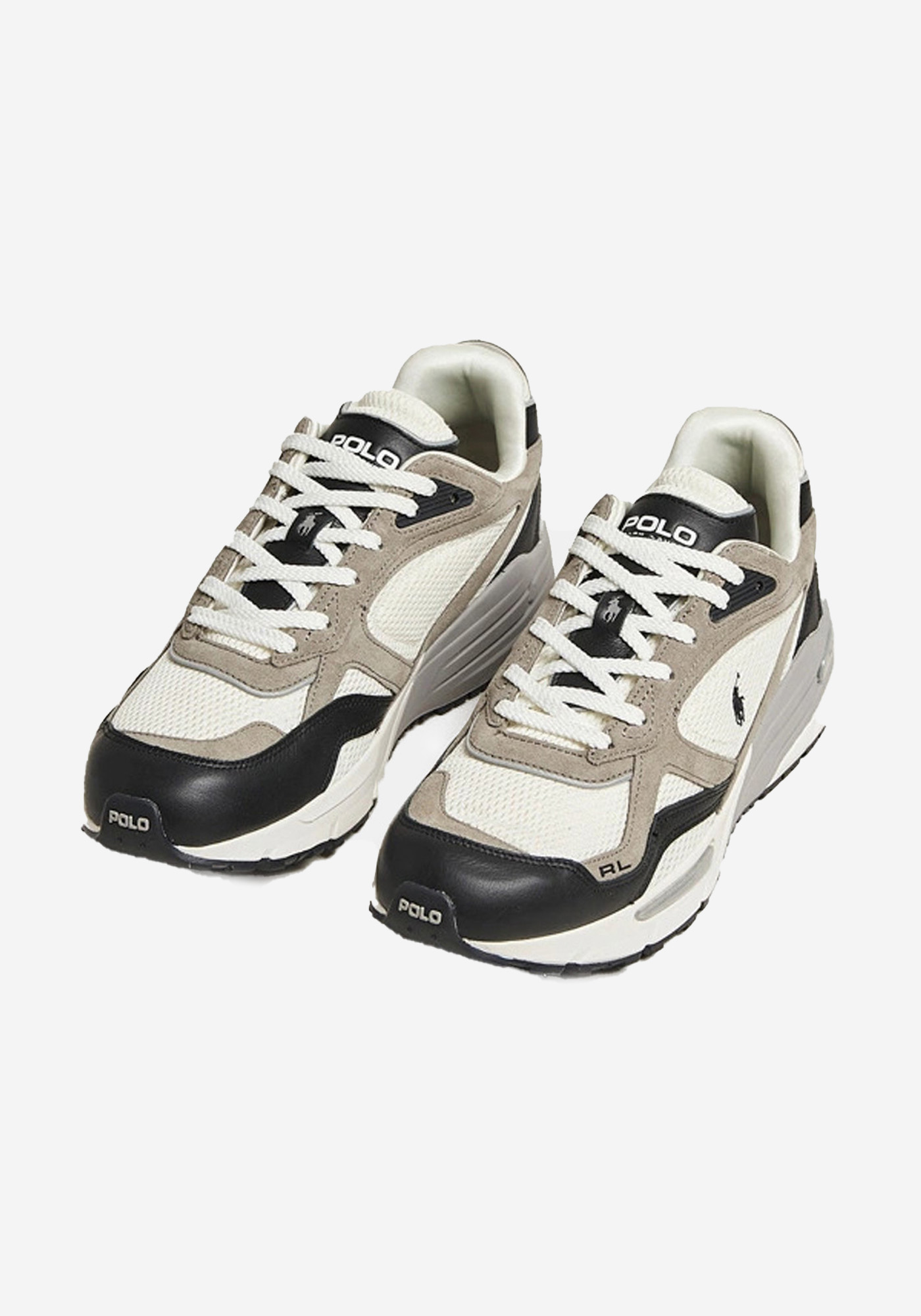 Polo Ralph Lauren Trainers της σειράς Trackster 275 - 809968178 004 Black/Grey