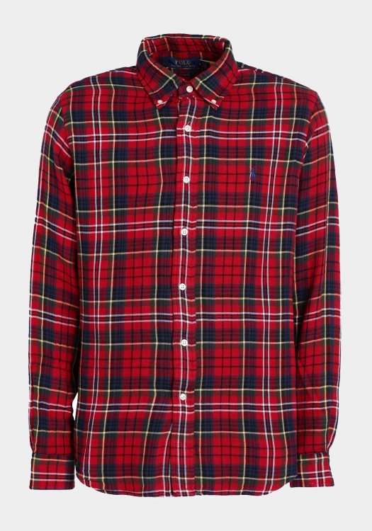 Polo Ralph Lauren Πουκάμισο της σειράς Check - 710886293 001 Red Multi