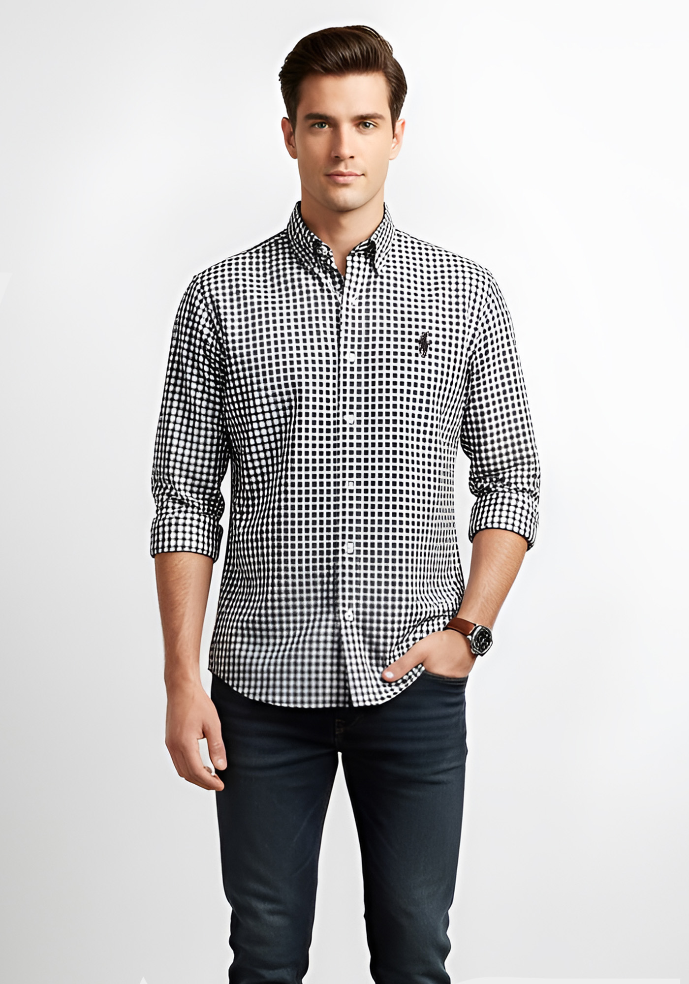 Men's Shirts Polo Ralph Lauren Black