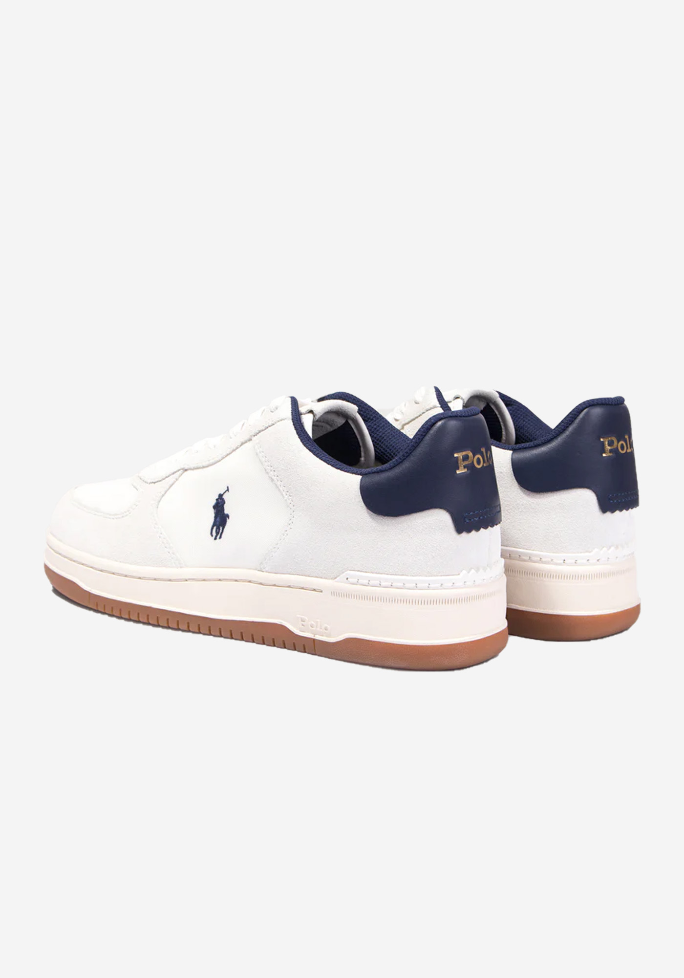 Polo Ralph Lauren Αθλητικά Sneakers της σειράς Masters Court - 809971482 001 Deckwash White/Navy φωτογραφία