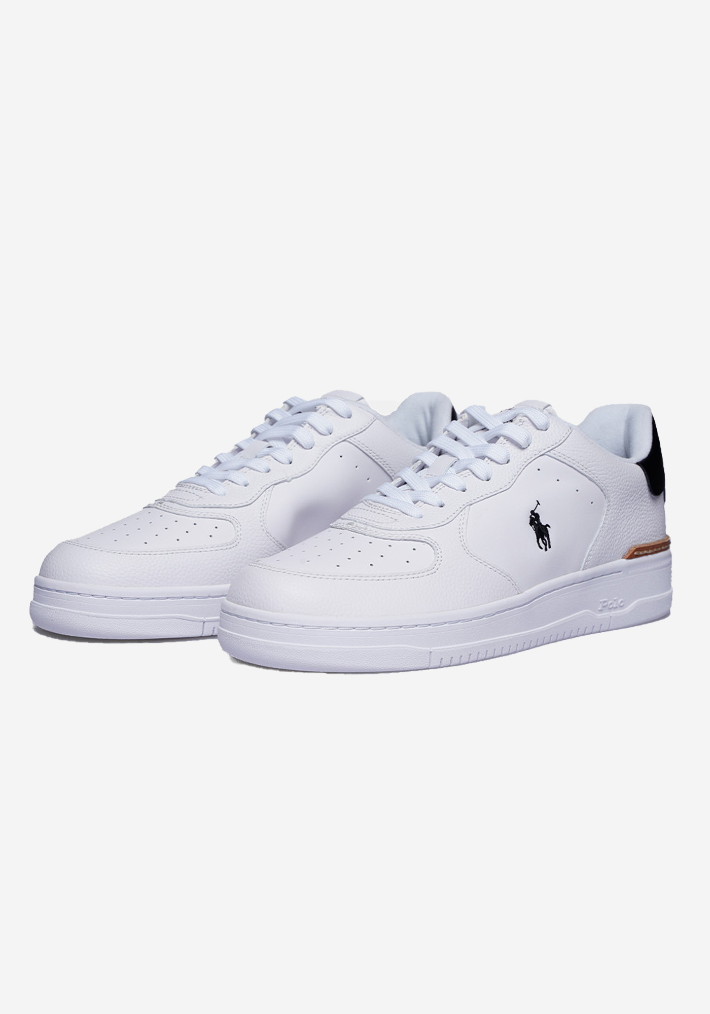 Polo Ralph Lauren Αθλητικά Sneakers της σειράς Masters Court - 809891791 004 White/Blue