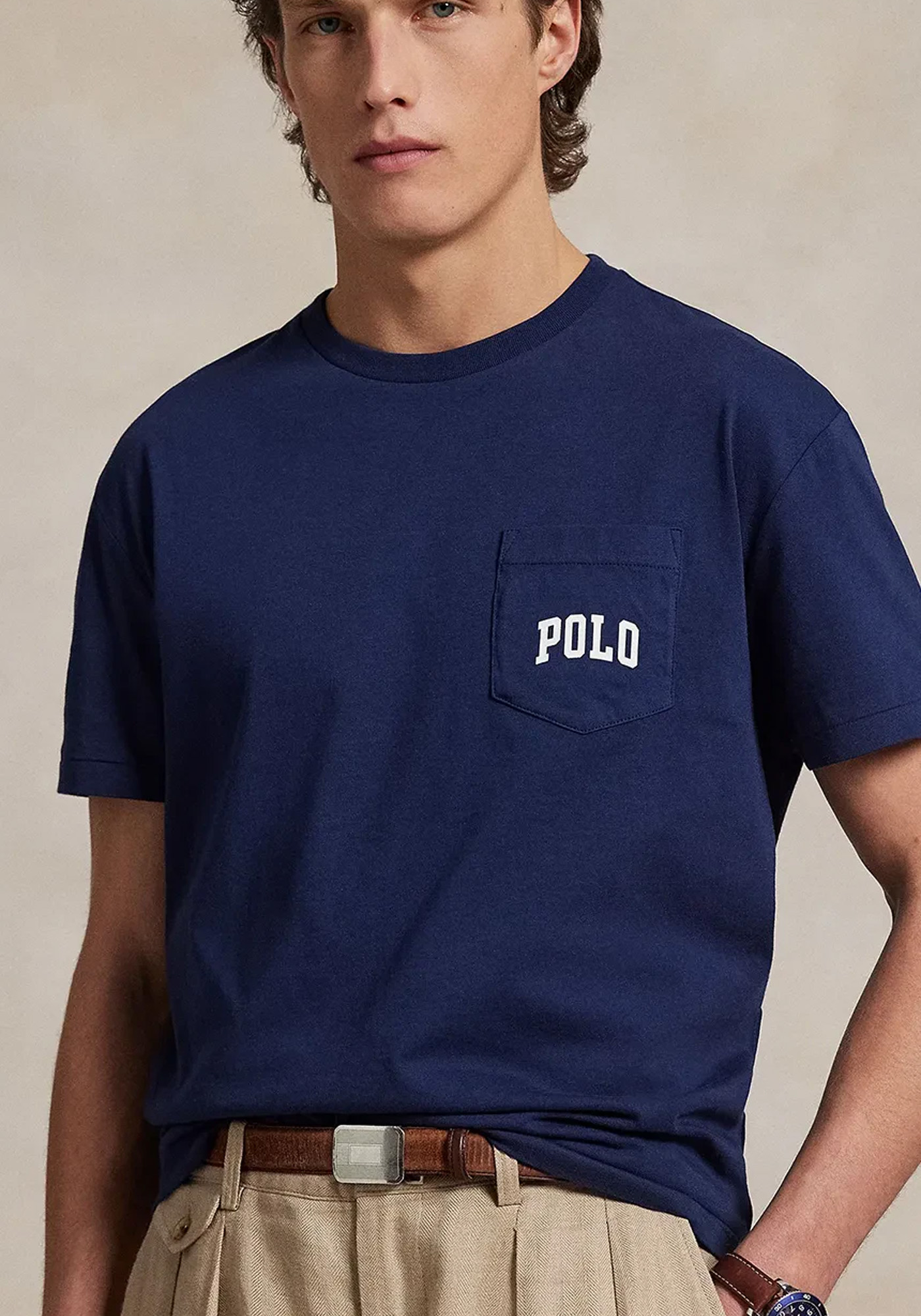 Polo Ralph Lauren Μπλούζα της σειράς Polo Bear - 710974585 001 Navy