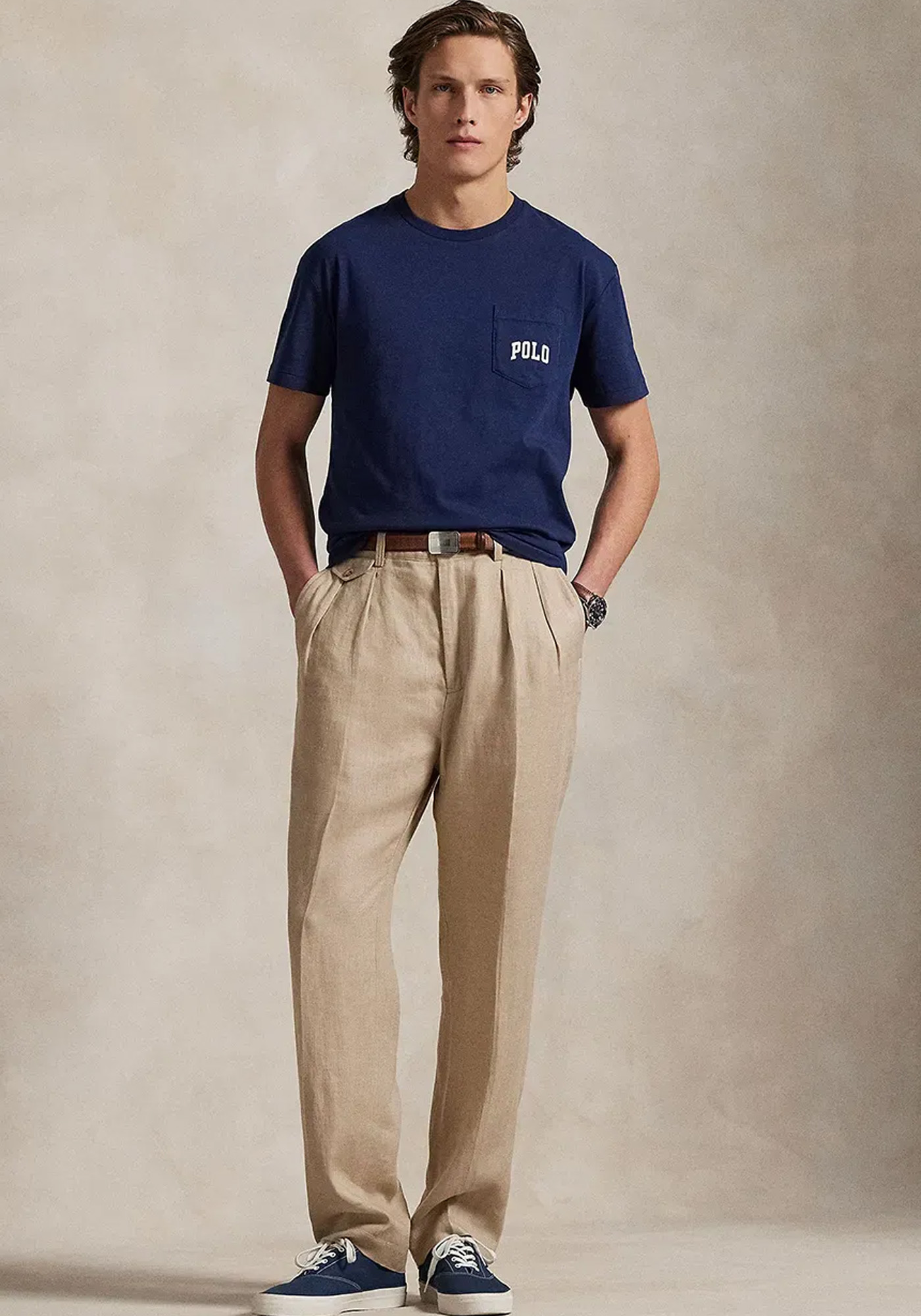 Polo Ralph Lauren Μπλούζα της σειράς Polo Bear - 710974585 001 Navy