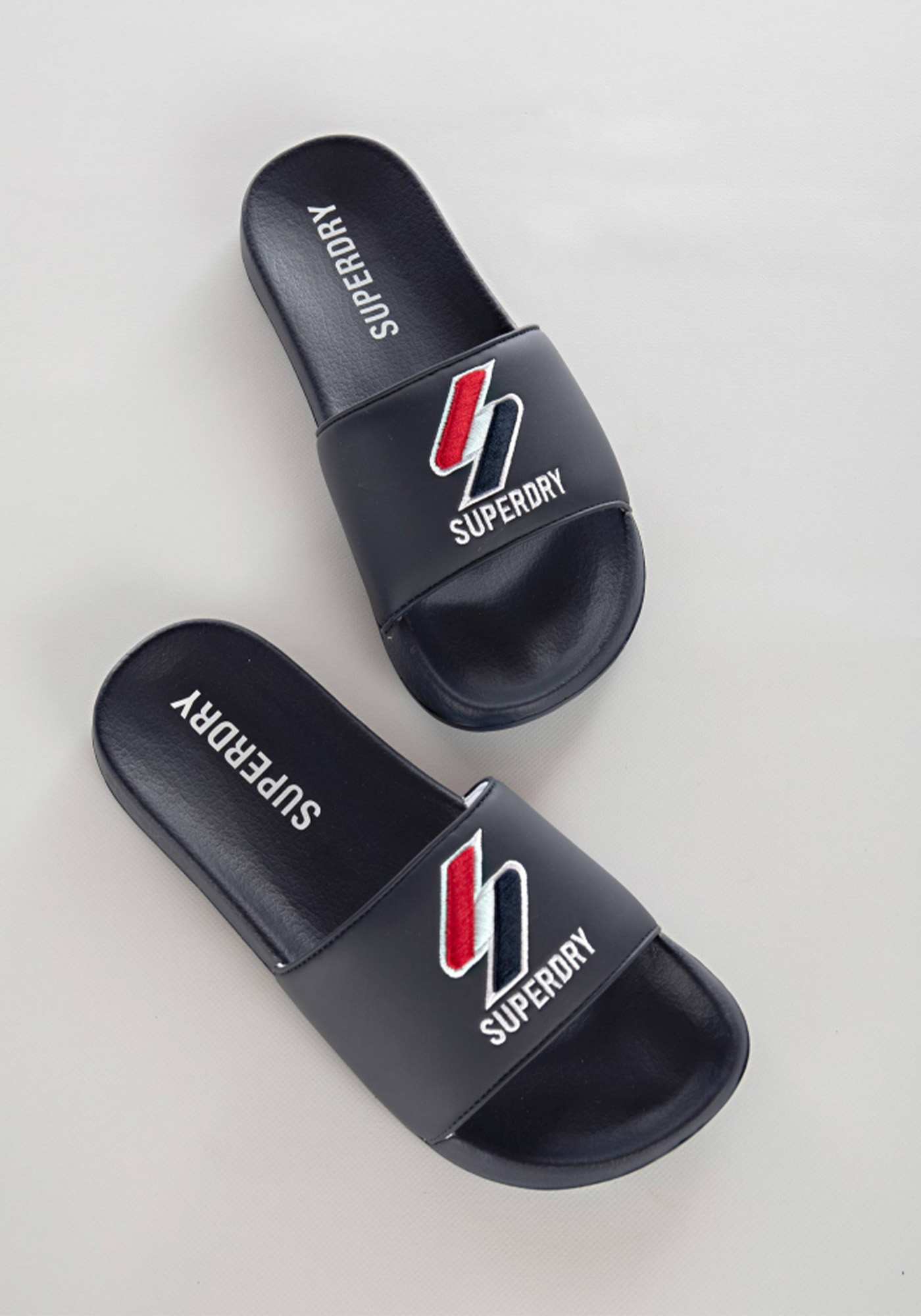 Superdry Σαγιονάρες Θαλάσσης της σειράς Pool Slide - MF310132A 98T Eclipse Navy φωτογραφία