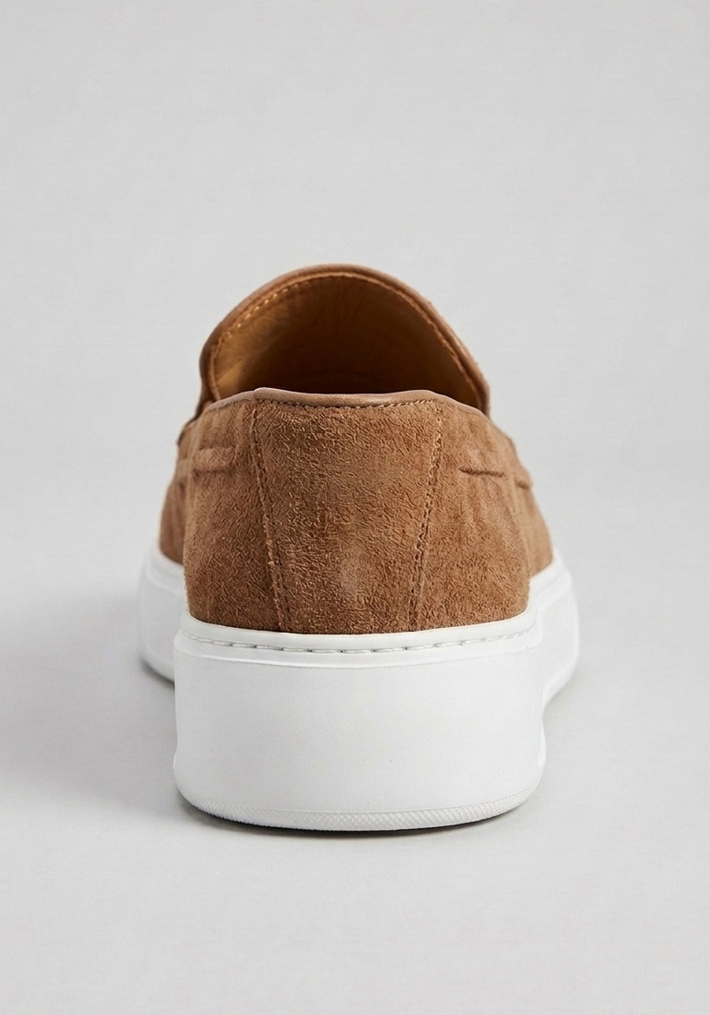 RIVIERA Shoes Suede Loafers - 2073Α Brown φωτογραφία