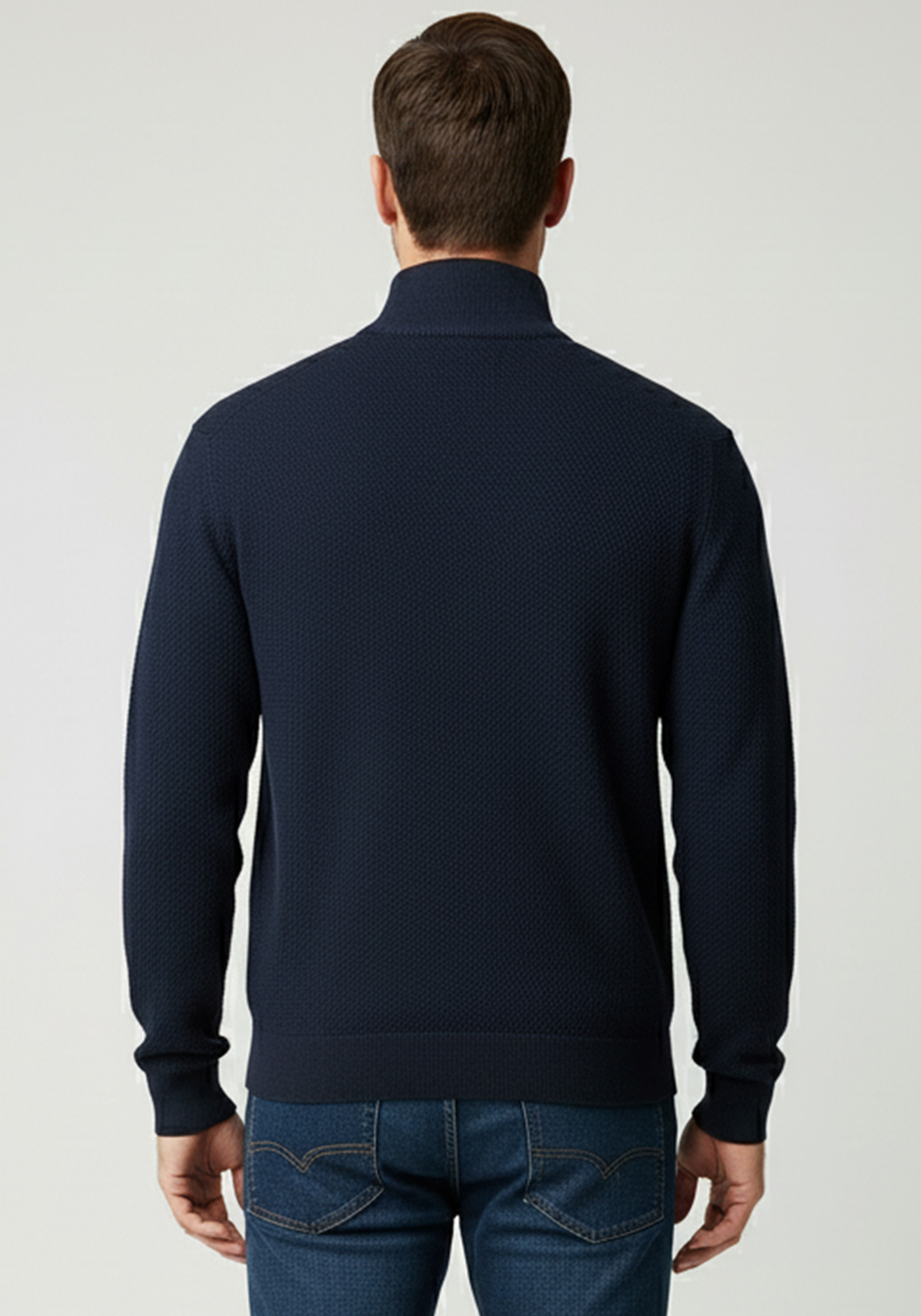 Redmond Πλεκτή μπλούζα της σειράς NOS - 623 11 Blue φωτογραφία