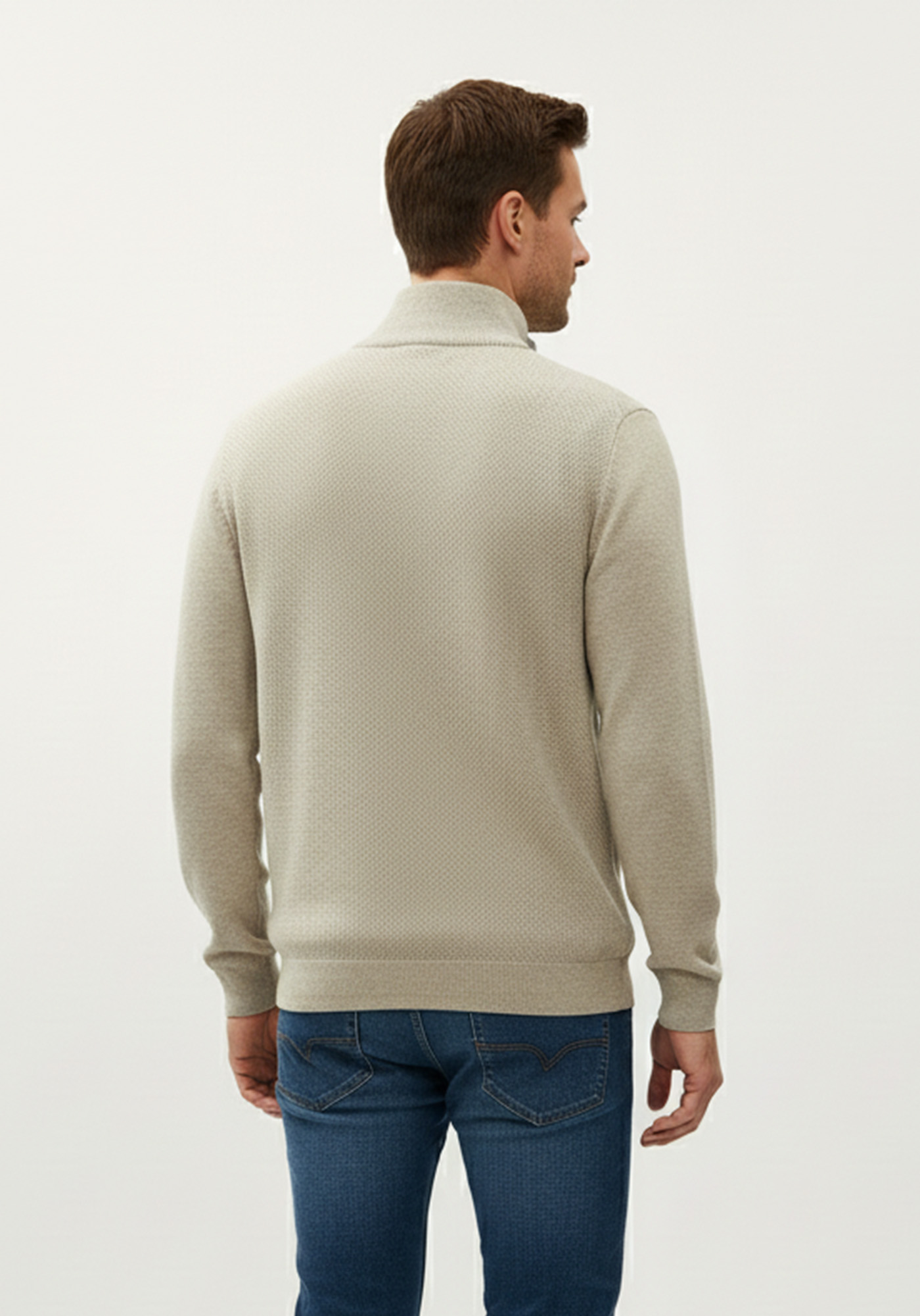 Redmond Πλεκτή μπλούζα της σειράς NOS - 623 212 Beige φωτογραφία